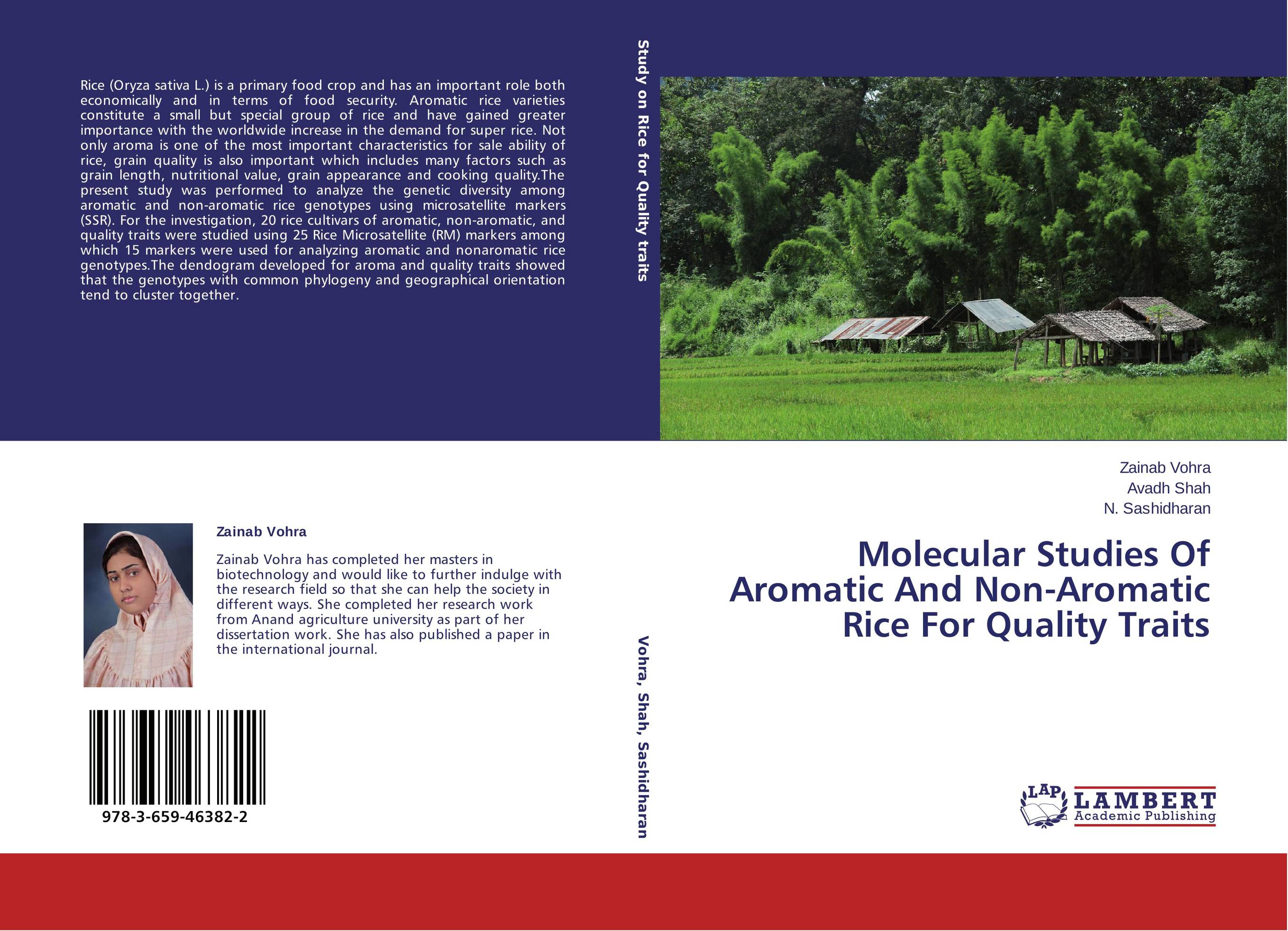 Molecular Studies Of Aromatic And Non-Aromatic Rice For Quality Traits..