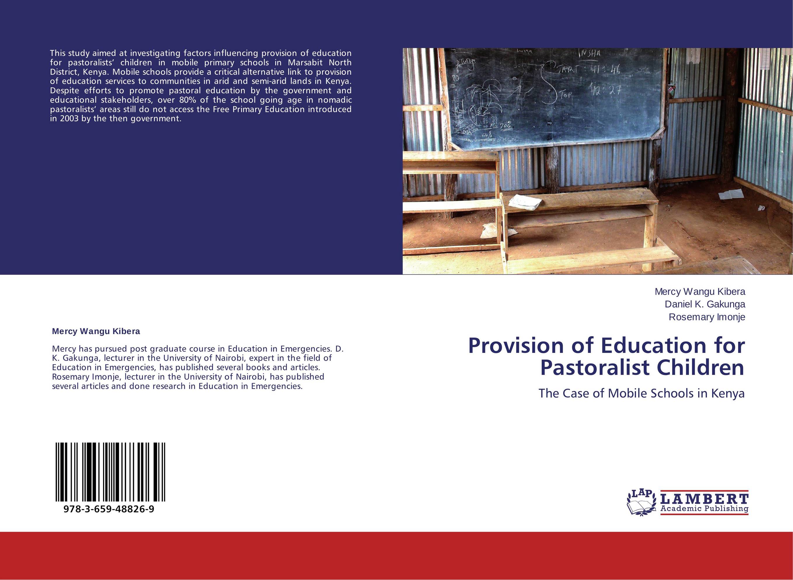 Provision of Education for Pastoralist Children. The Case of Mobile Schools in Kenya.