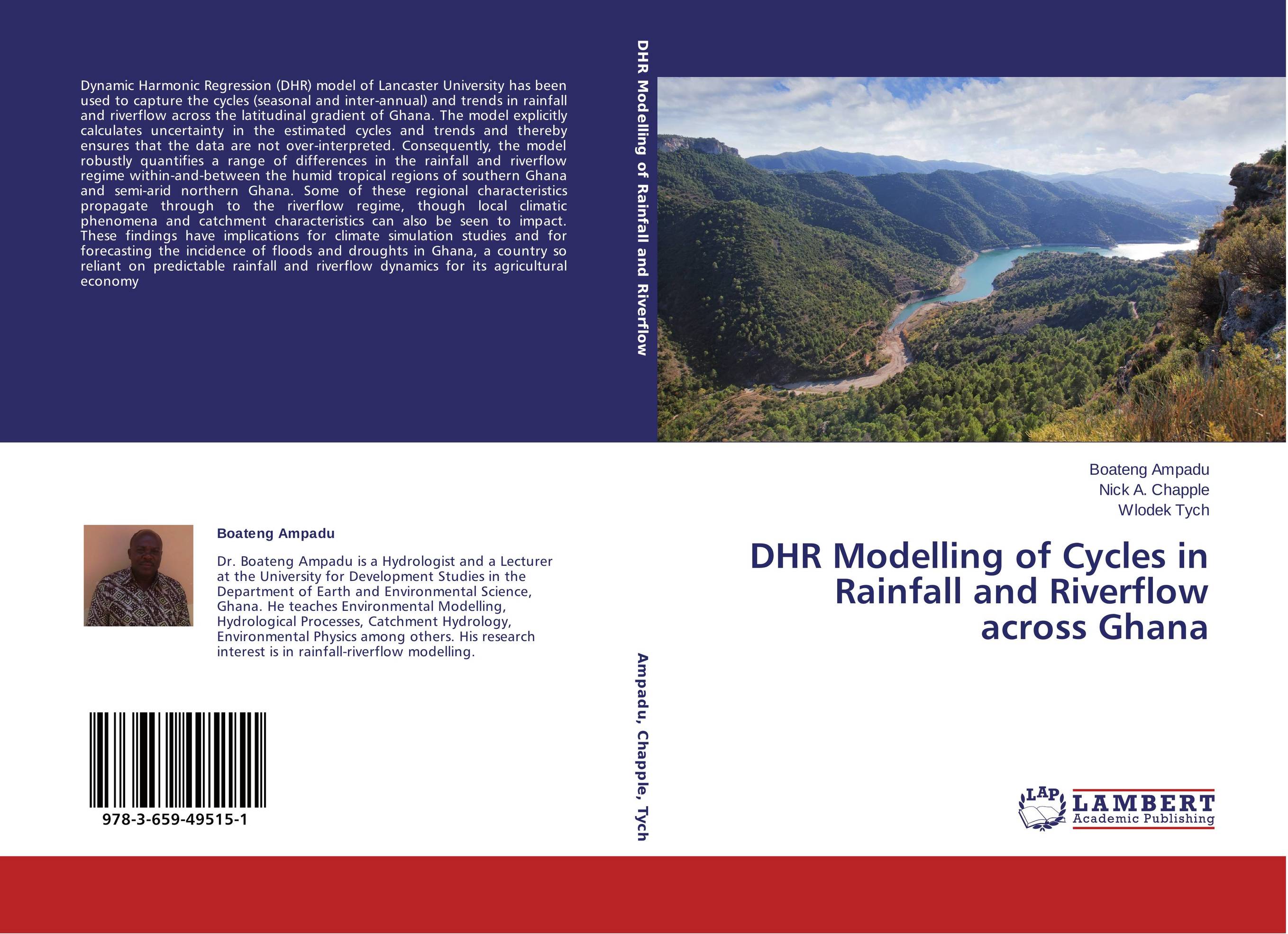 DHR Modelling of Cycles in Rainfall and Riverflow across Ghana..