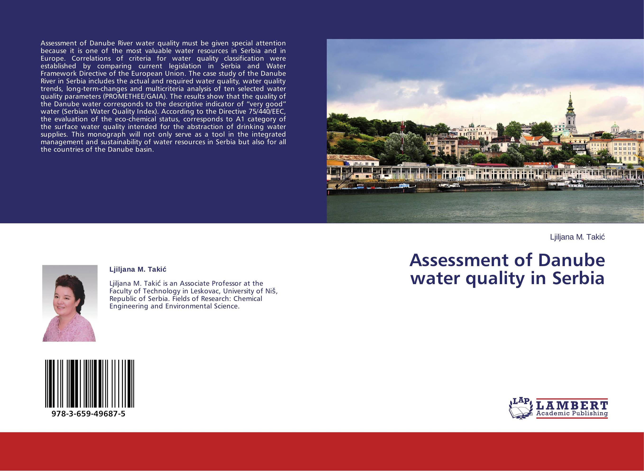 Assessment of Danube water quality in Serbia..