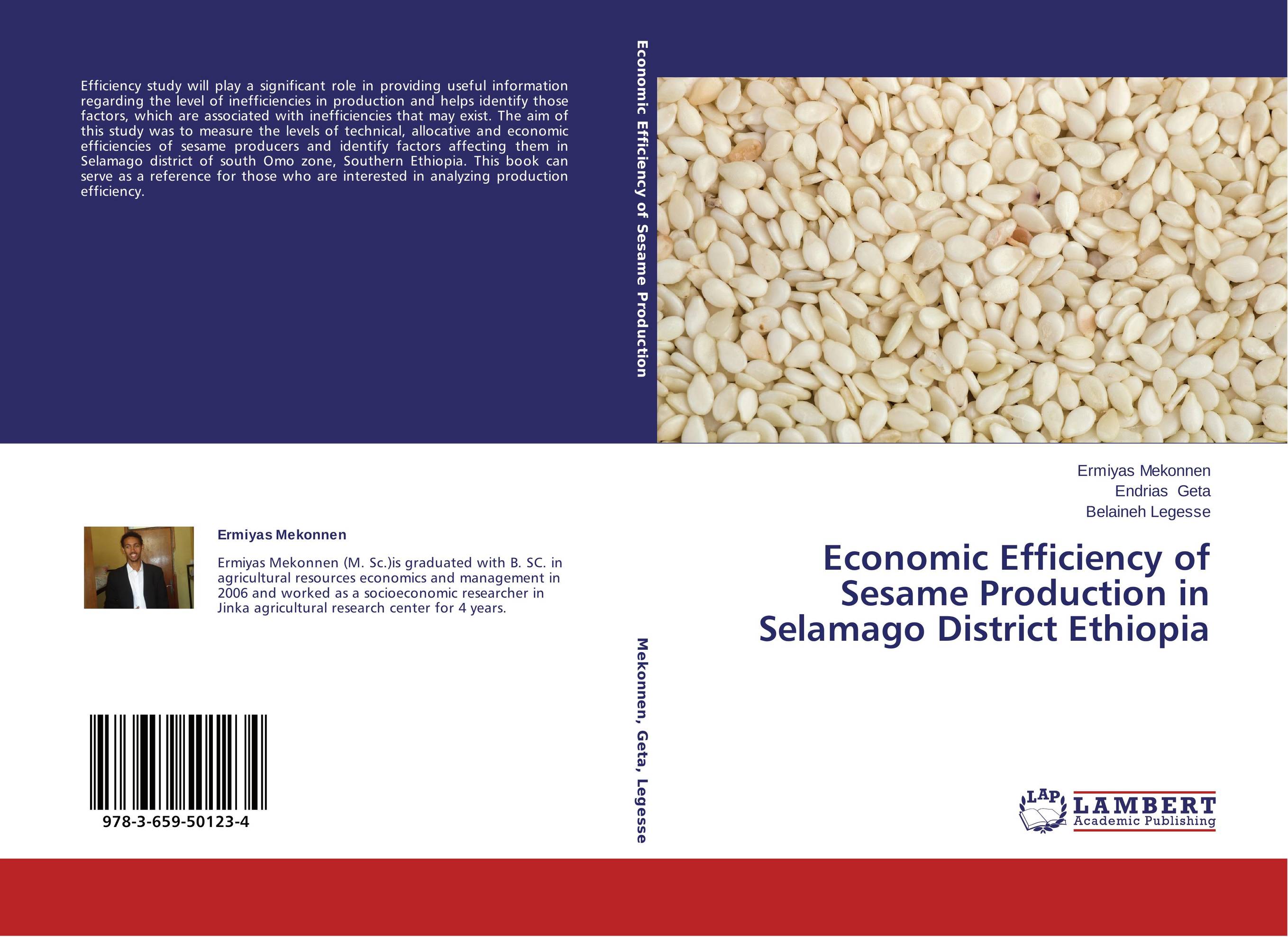 Economic Efficiency of Sesame Production in Selamago District Ethiopia..