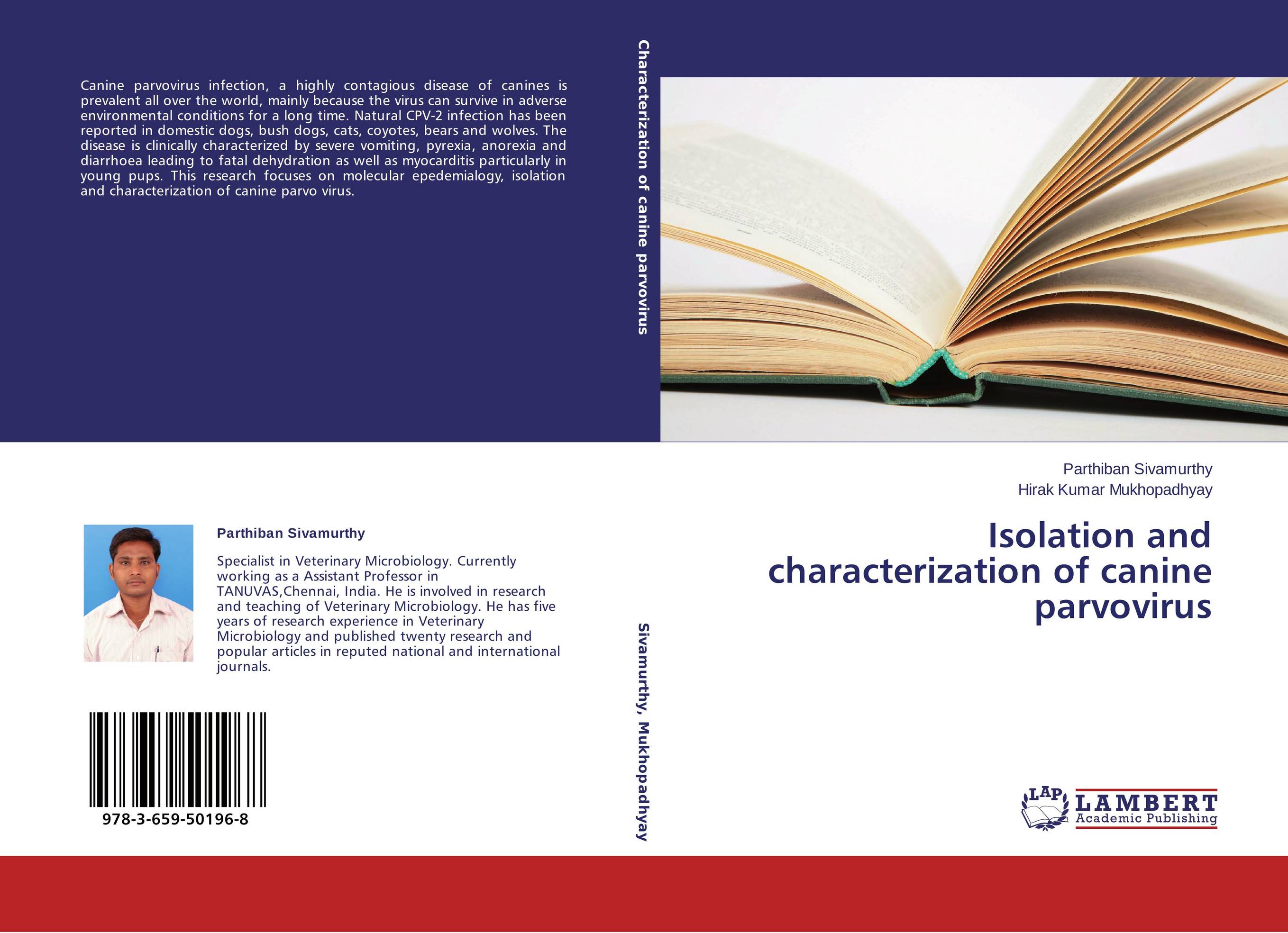 Isolation and characterization of canine parvovirus..