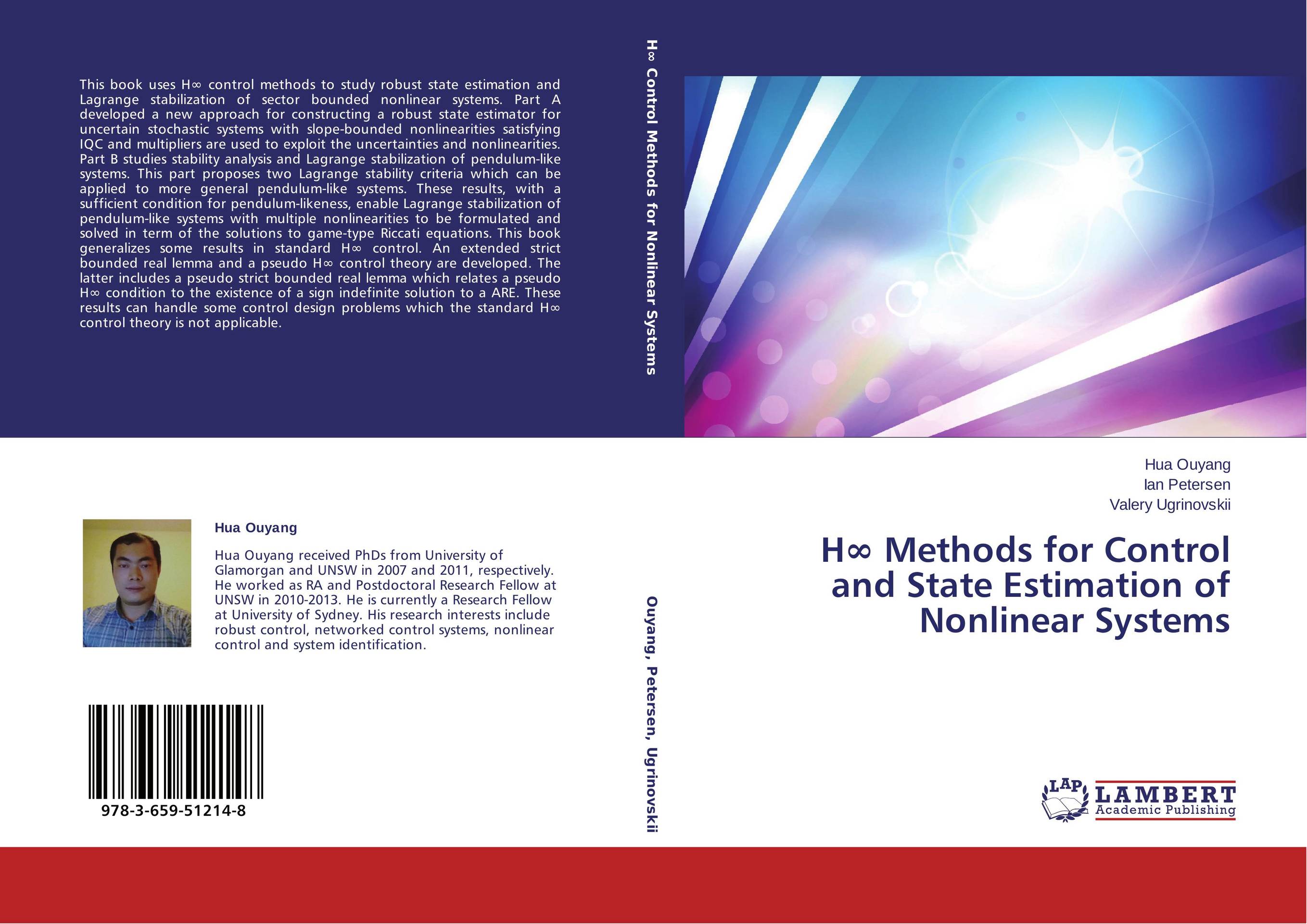 H? Methods for Control and State Estimation of Nonlinear Systems..