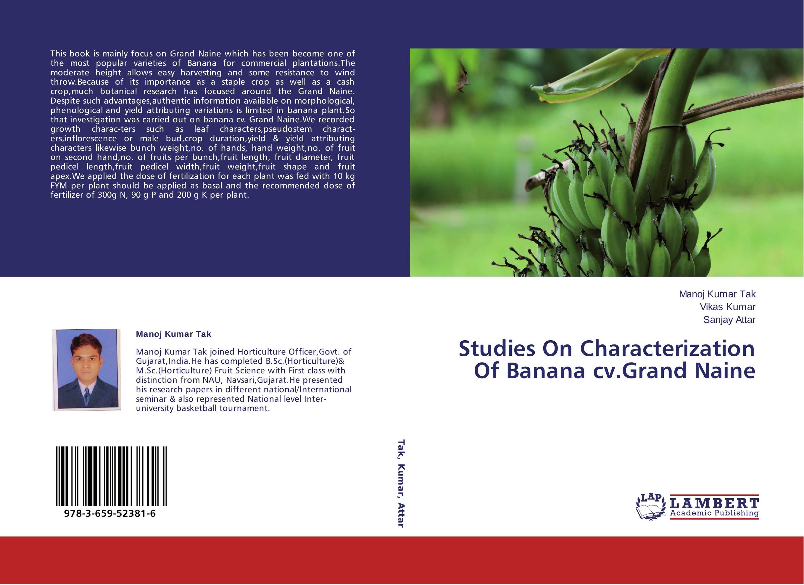 Studies On Characterization Of Banana cv.Grand Naine..
