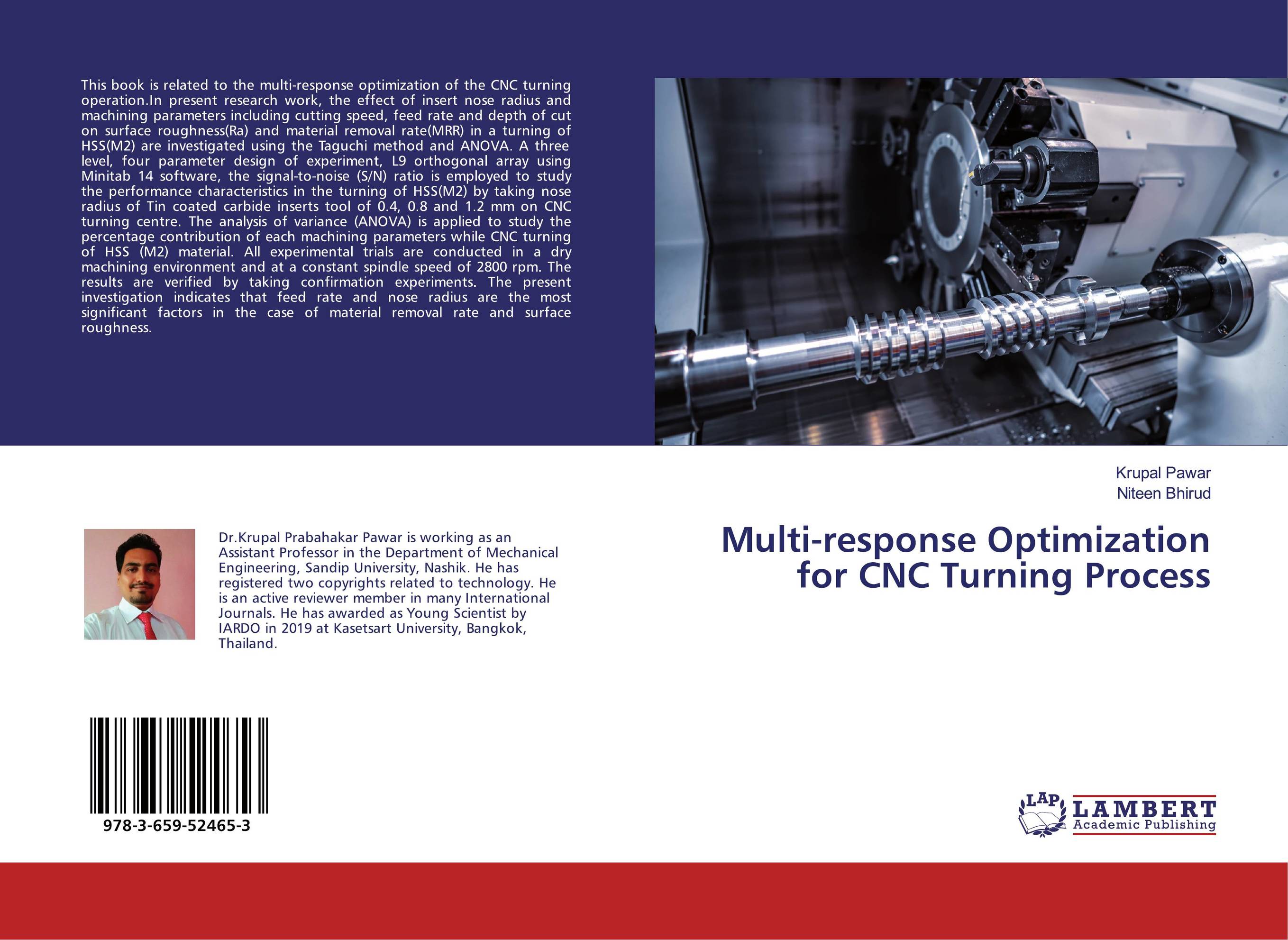 Multi-response Optimization for CNC Turning Process..