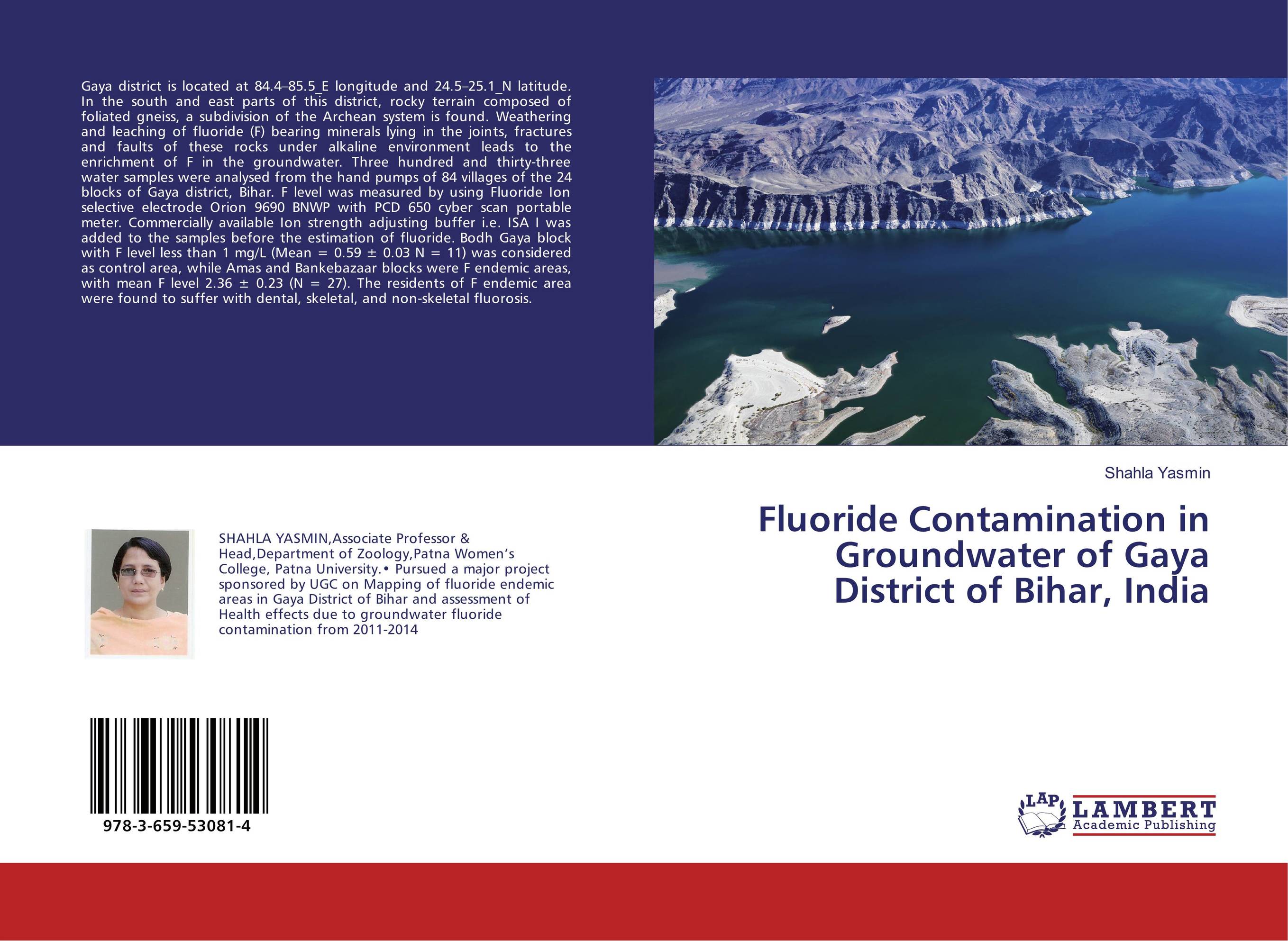 Fluoride Contamination in Groundwater of Gaya District of Bihar, India..