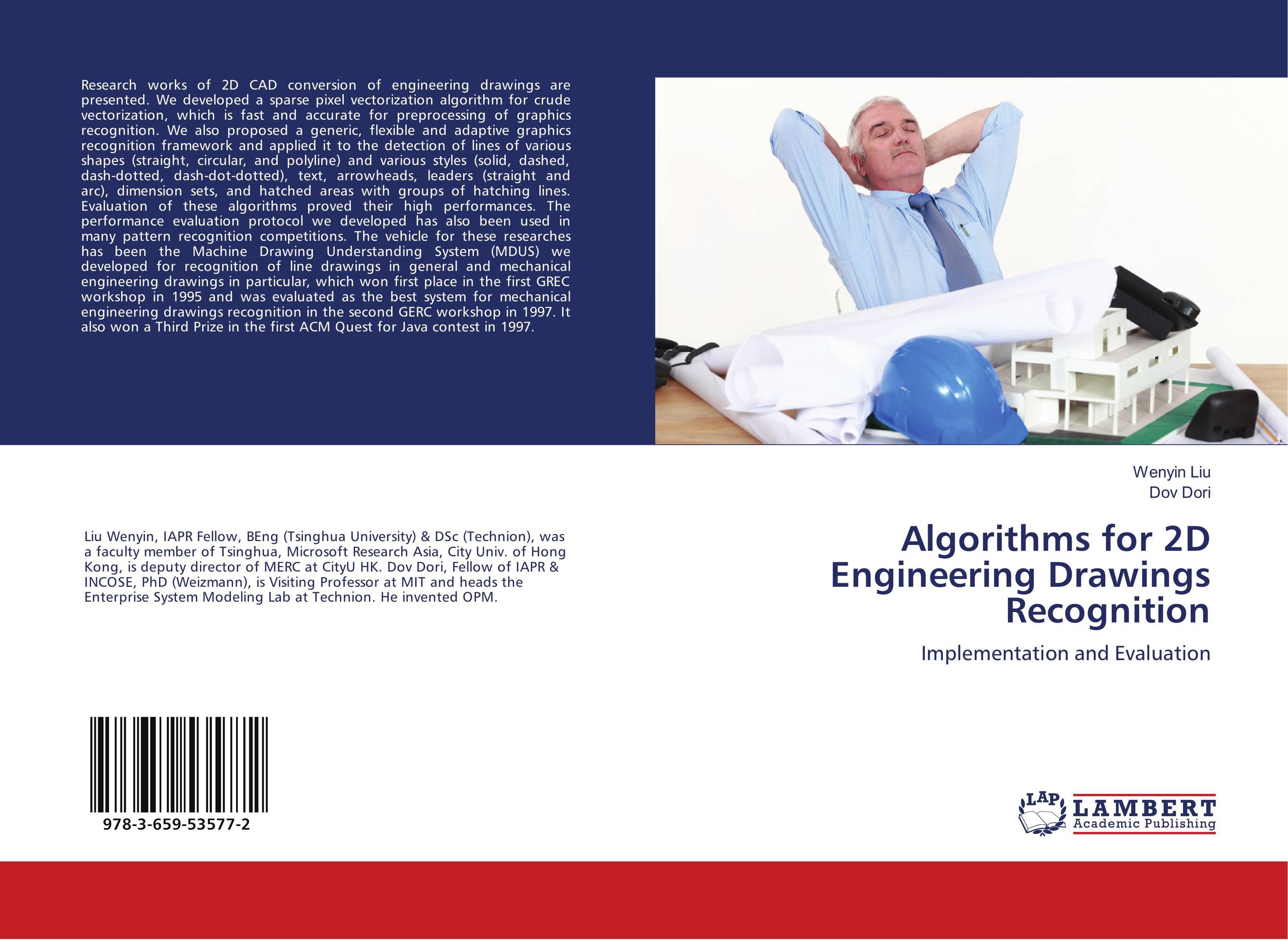 Algorithms for 2D Engineering Drawings Recognition. Implementation and Evaluation.