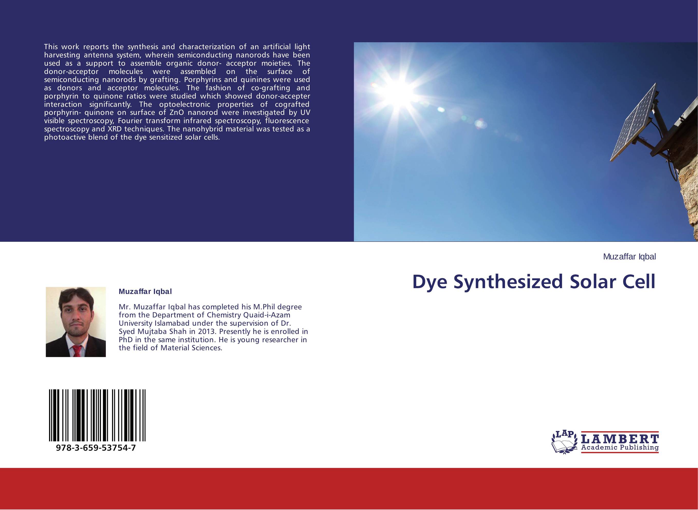 Dye Synthesized Solar Cell..
