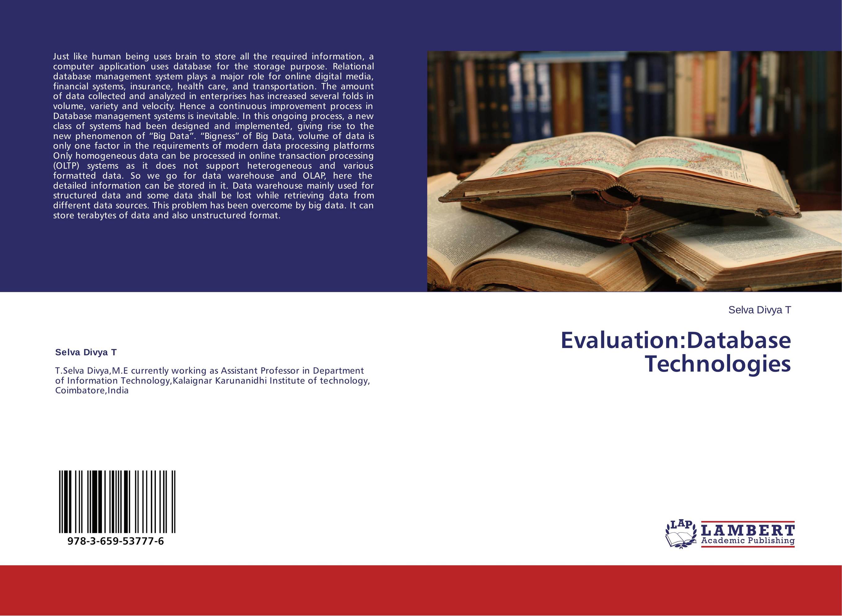 Evaluation:Database Technologies..