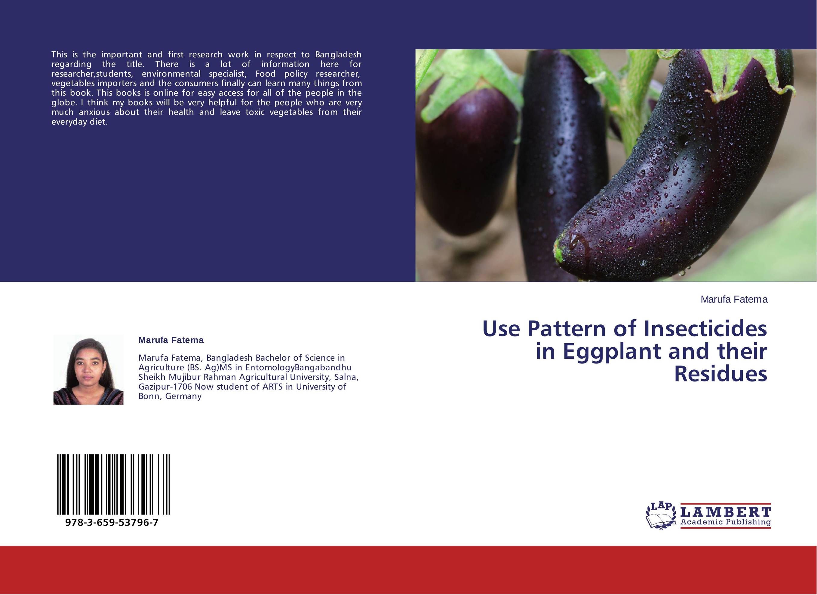 Use Pattern of Insecticides in Eggplant and their Residues..