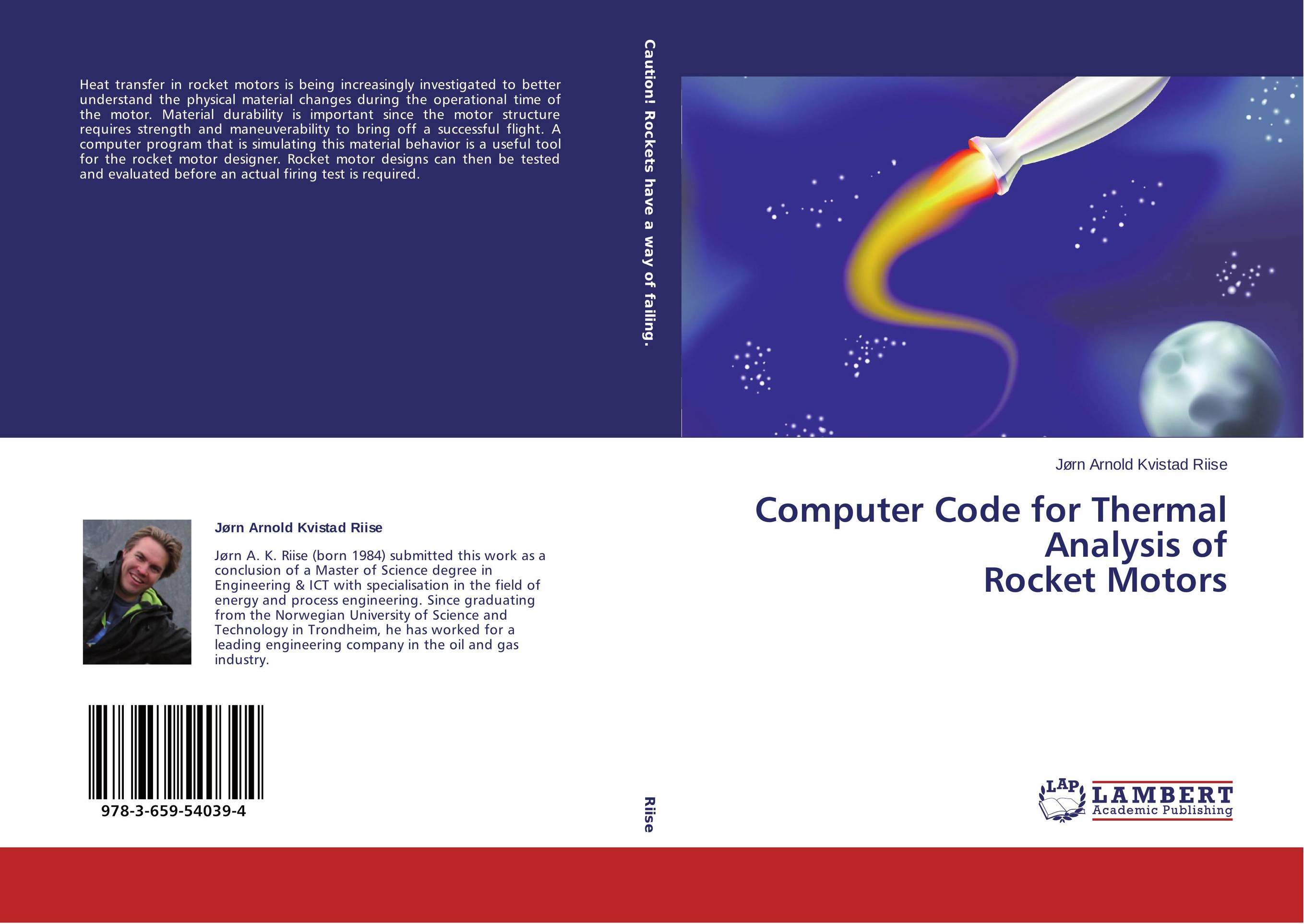 Computer Code for Thermal Analysis of Rocket Motors..