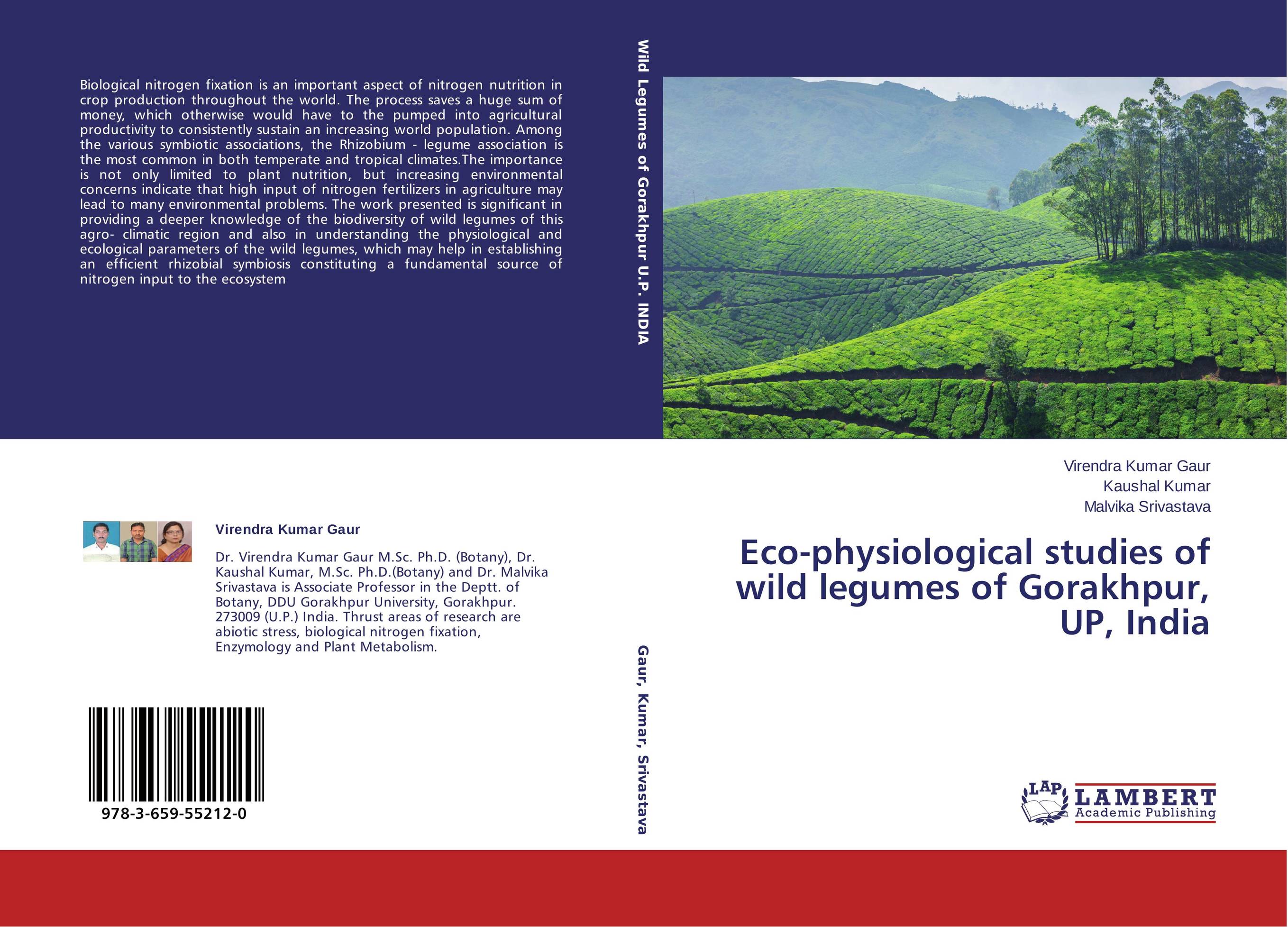Eco-physiological studies of wild legumes of Gorakhpur, UP, India..