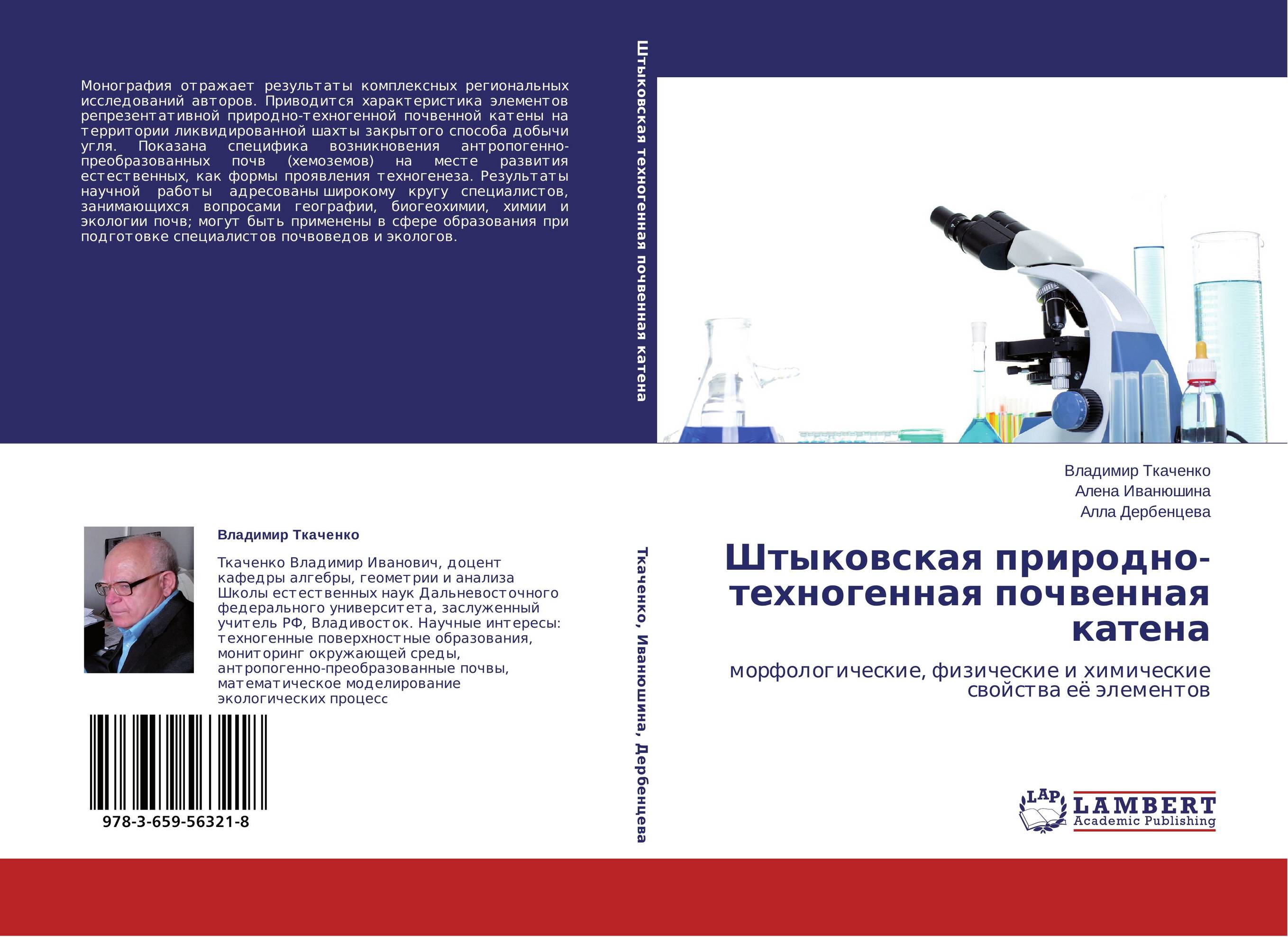 Штыковская природно-техногенная почвенная катена. Морфологические, физические и химические свойства её элементов.