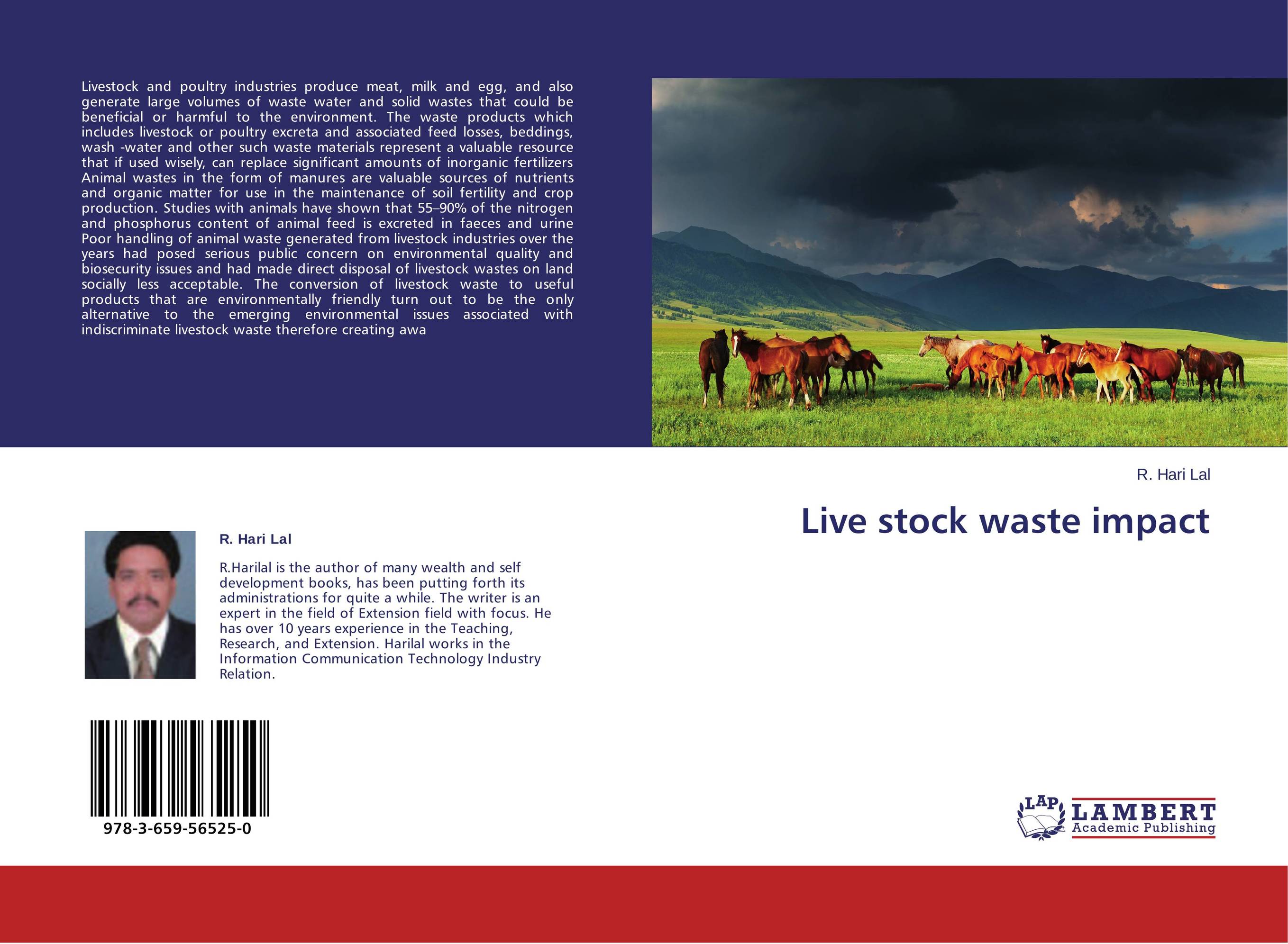 Live stock waste impact..