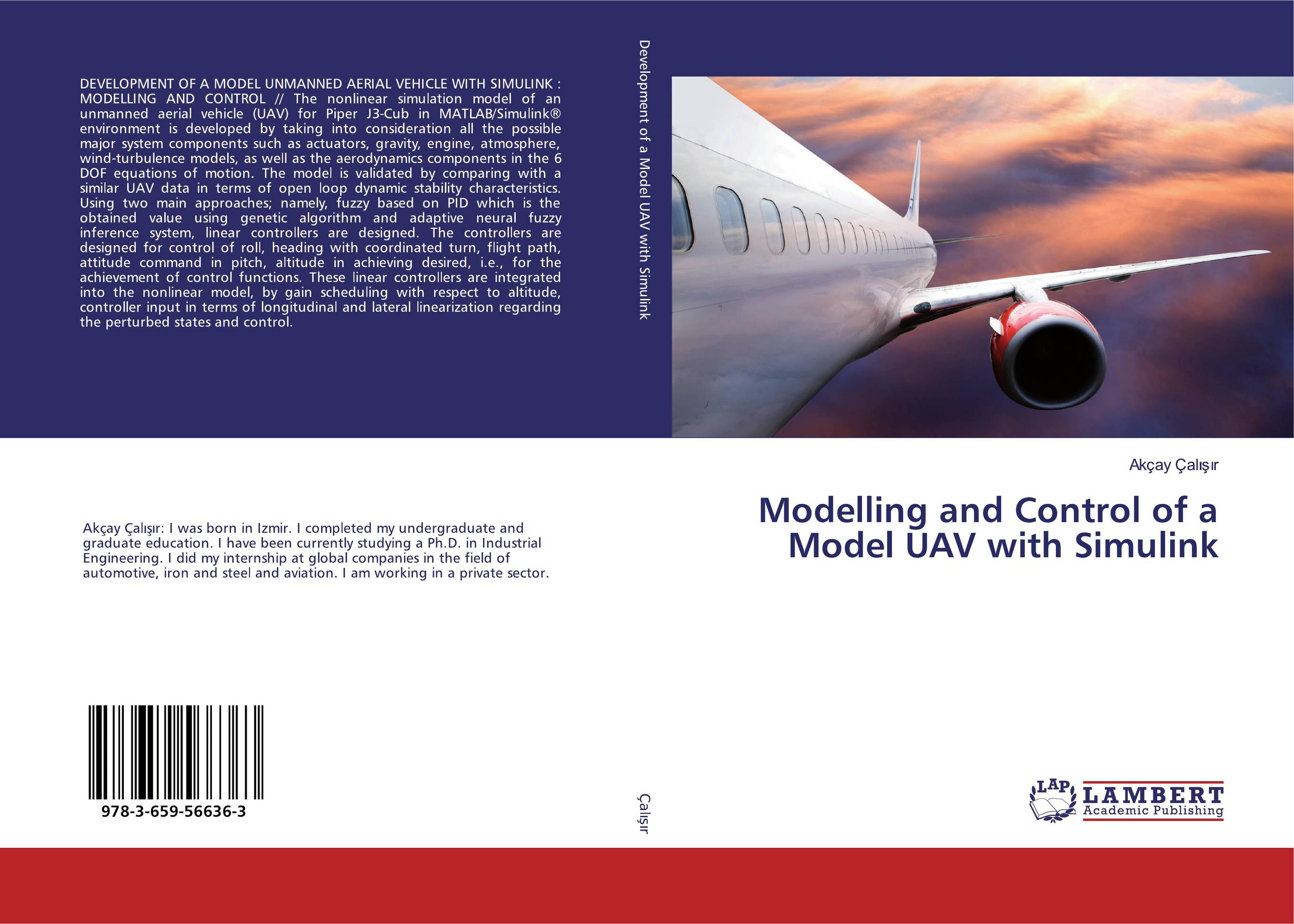 Modelling and Control of a Model UAV with Simulink..