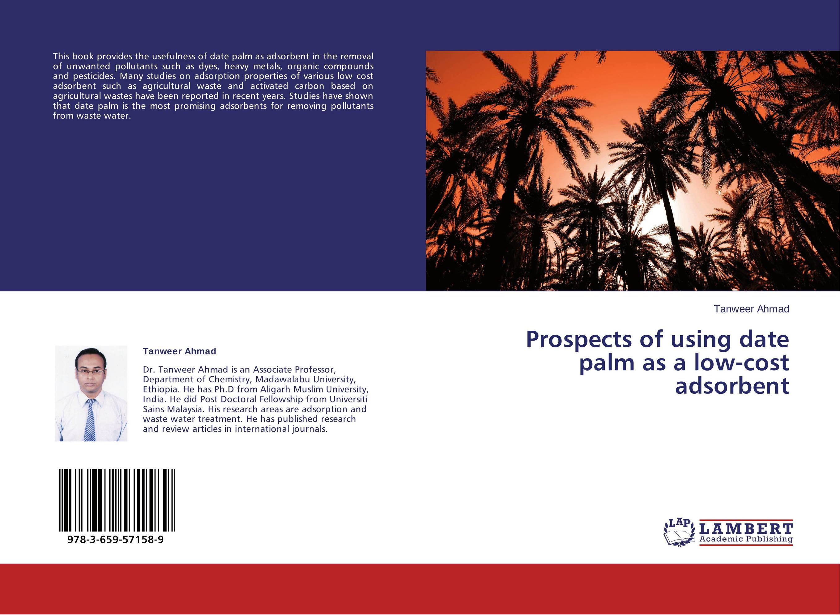 Prospects of using date palm as a low-cost adsorbent..