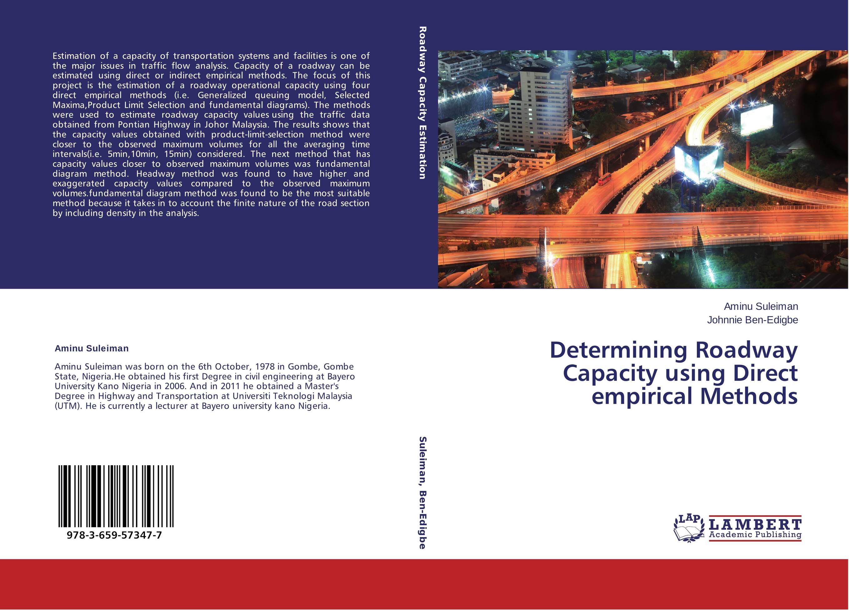 Determining Roadway Capacity using Direct empirical Methods..