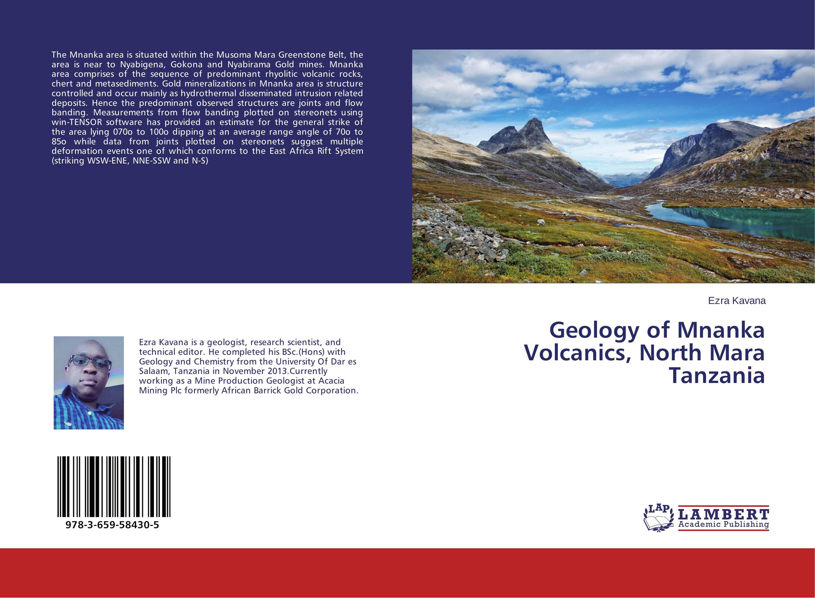Geology of Mnanka Volcanics, North Mara Tanzania..