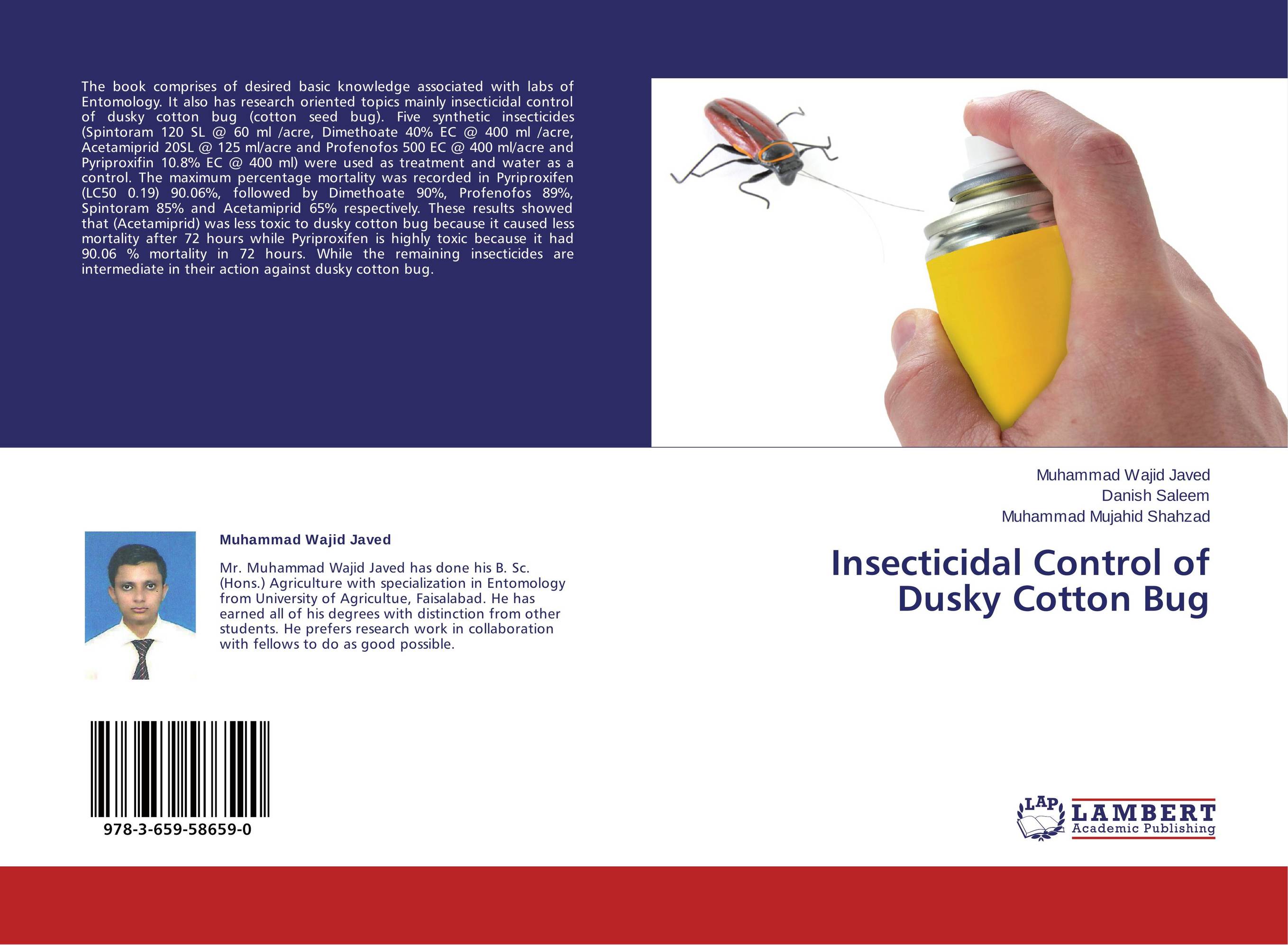Insecticidal Control of Dusky Cotton Bug..