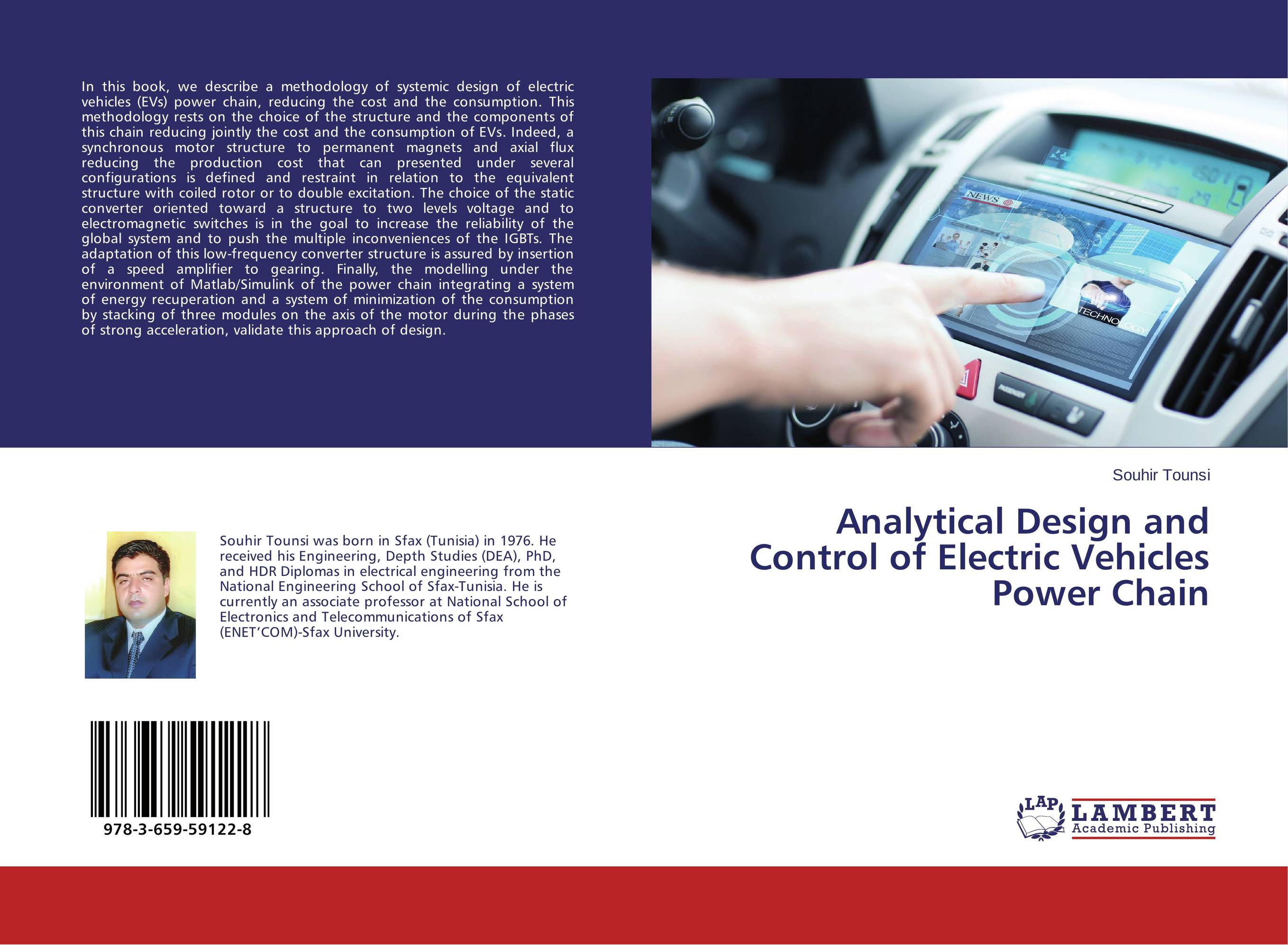 Analytical Design and Control of Electric Vehicles Power Chain..