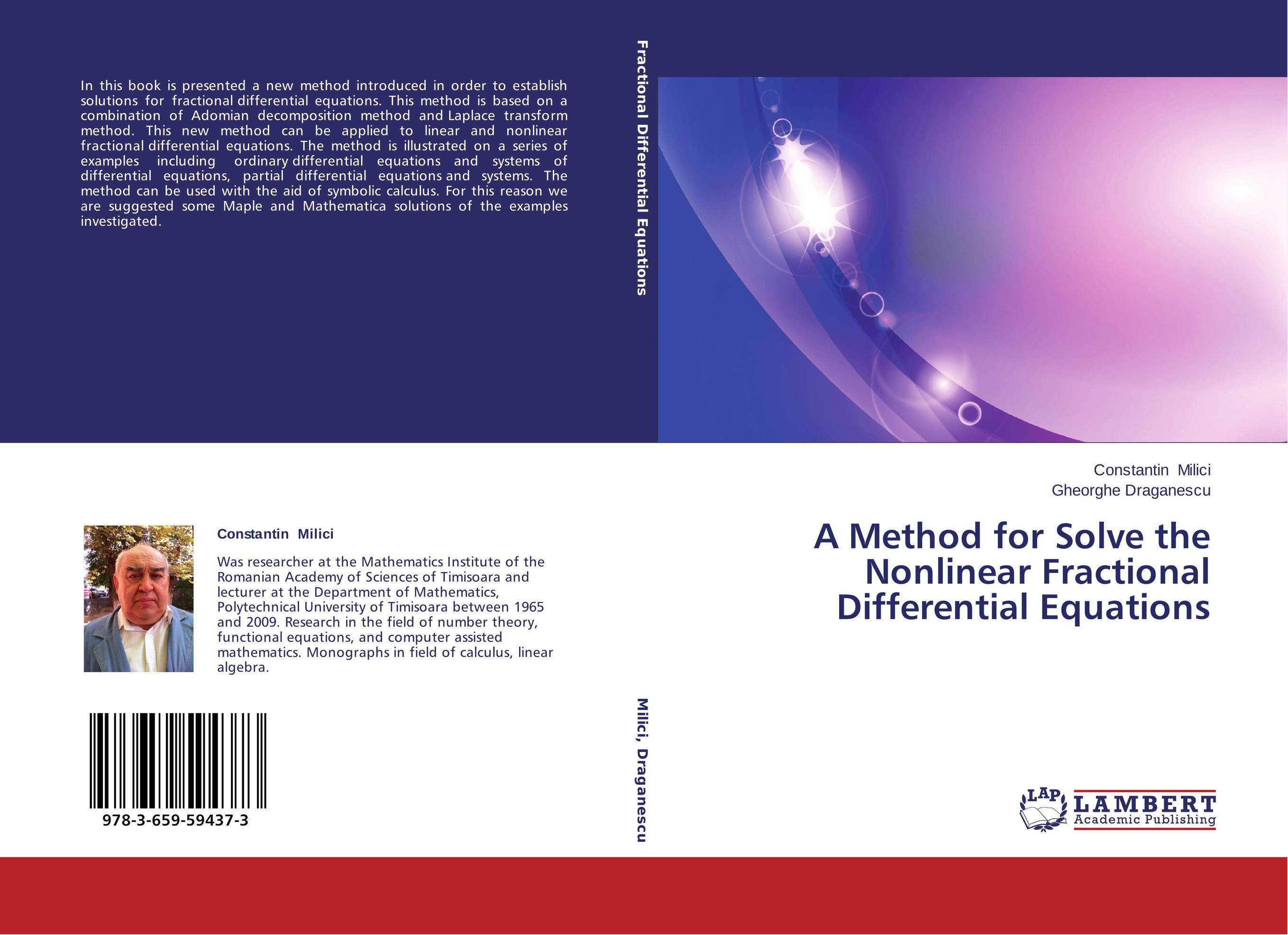 A Method for Solve the Nonlinear Fractional Differential Equations..