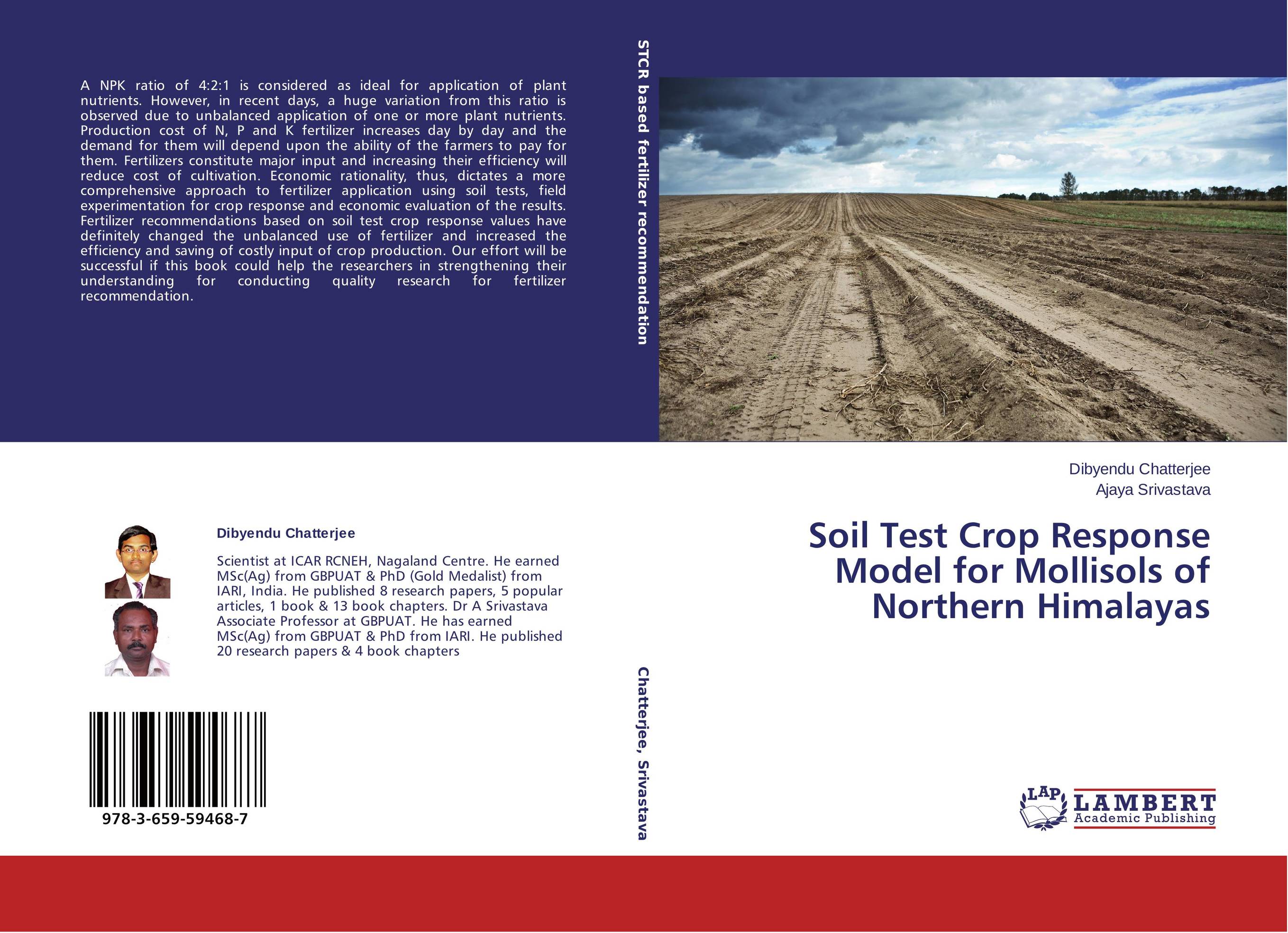 Soil Test Crop Response Model for Mollisols of Northern Himalayas..