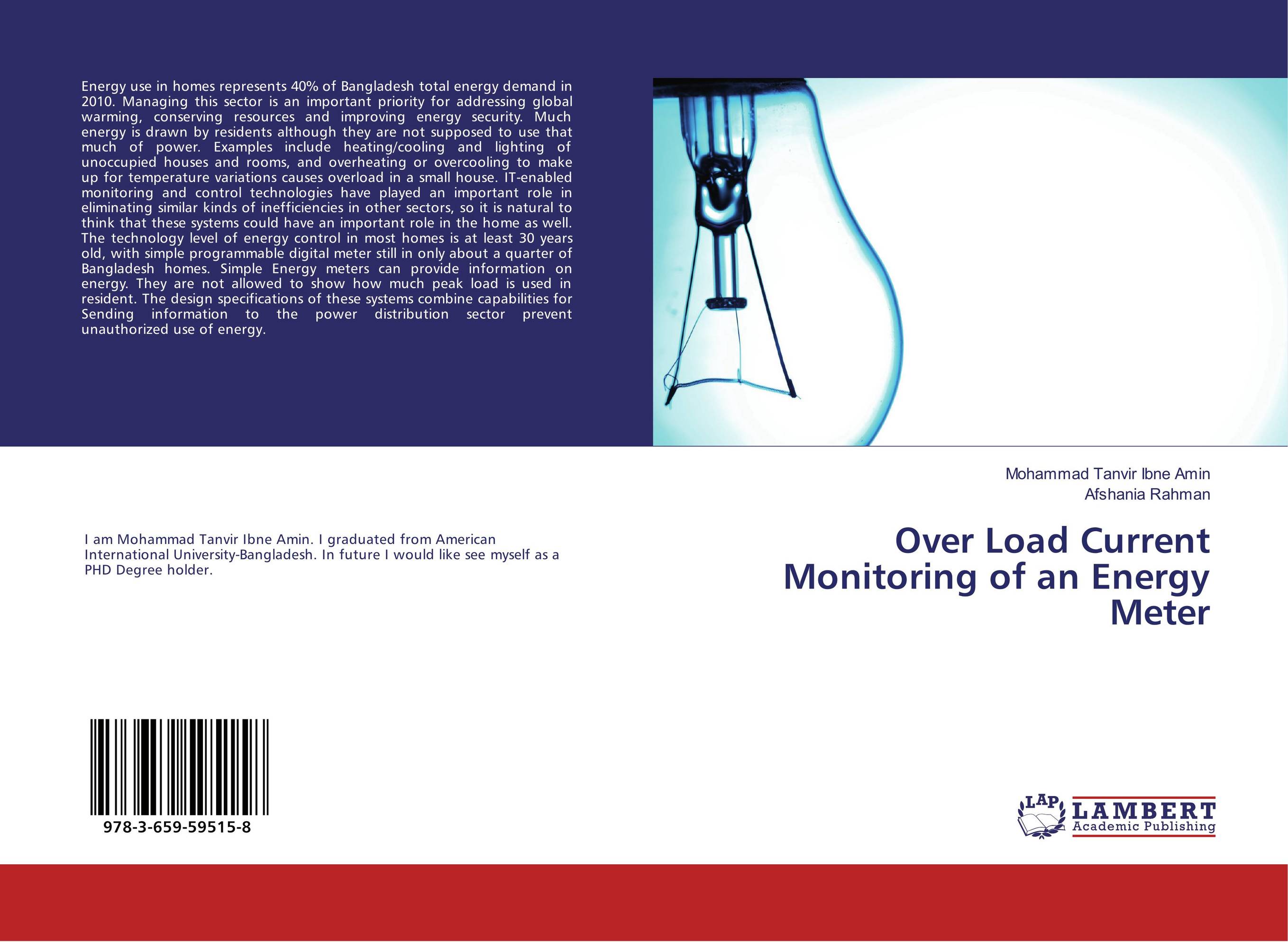 Over Load Current Monitoring of an Energy Meter..