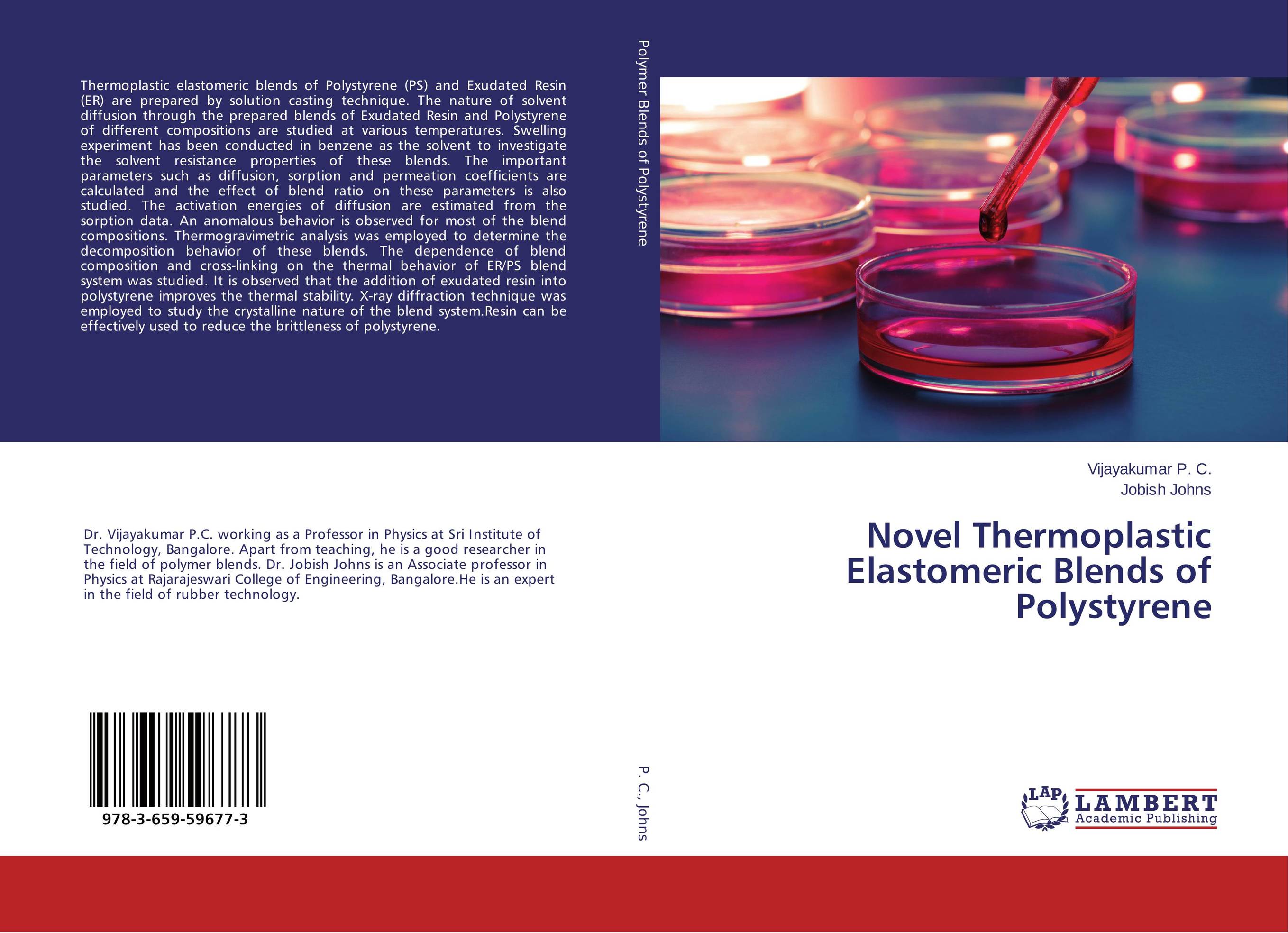 Novel Thermoplastic Elastomeric Blends of Polystyrene..