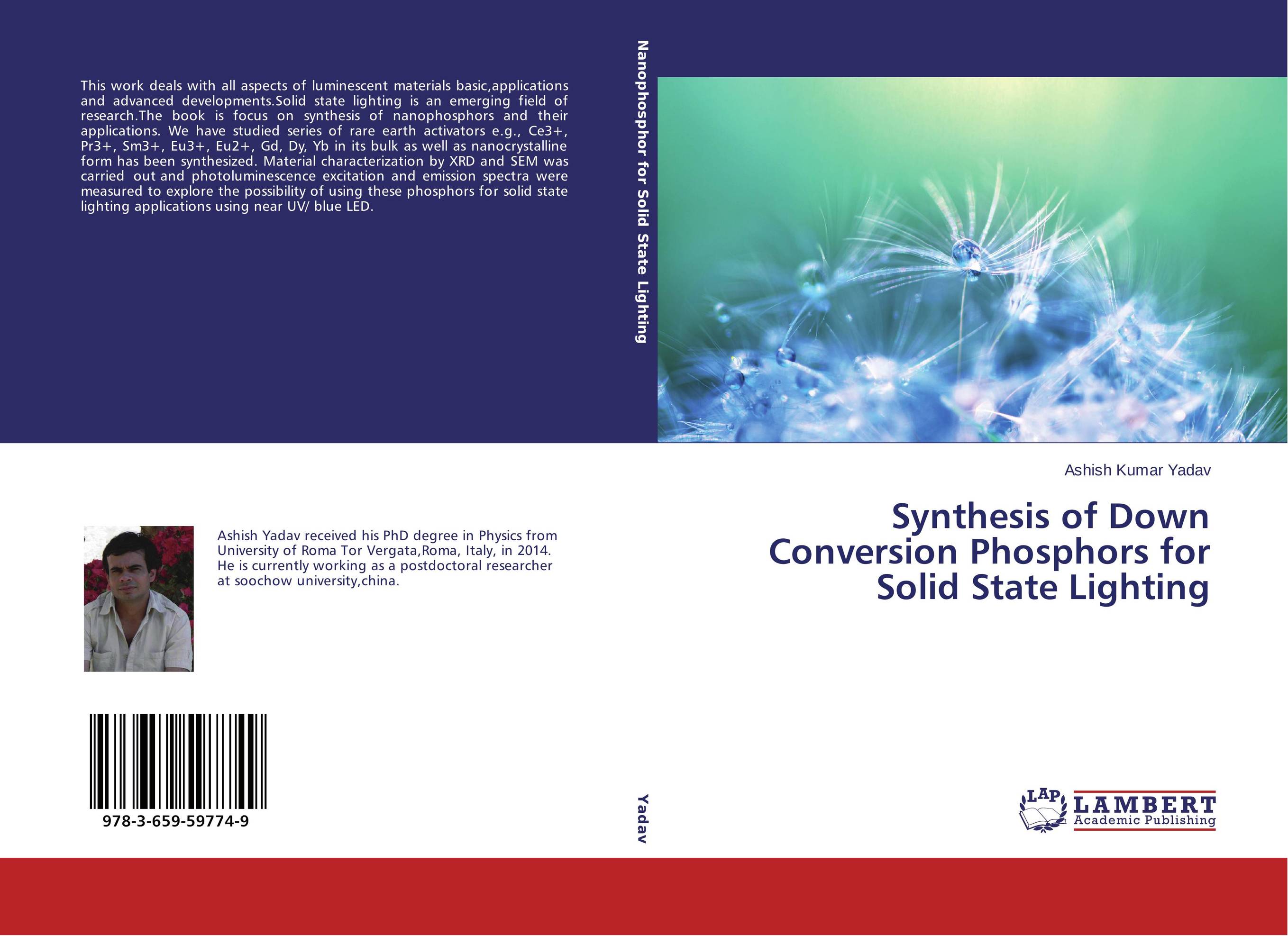Synthesis of Down Conversion Phosphors for Solid State Lighting..