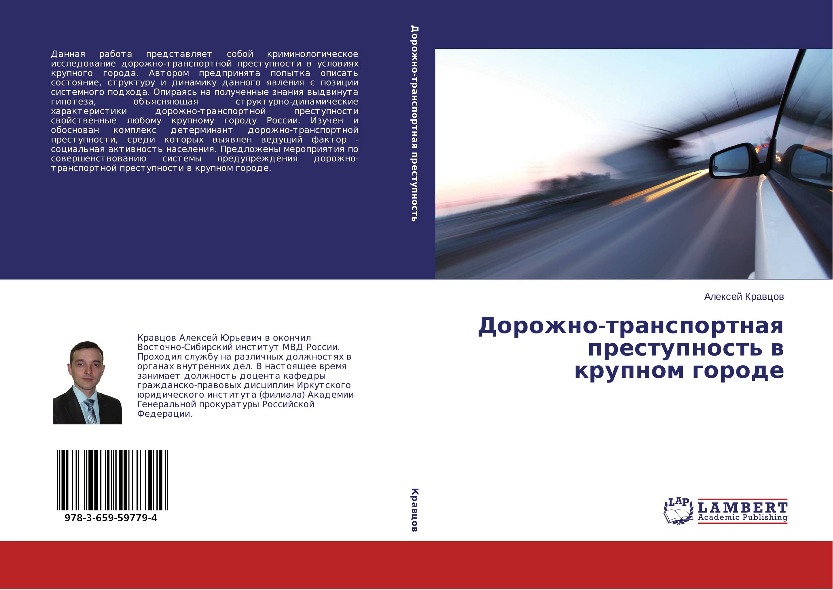 Дорожно-транспортная преступность в крупном городе..
