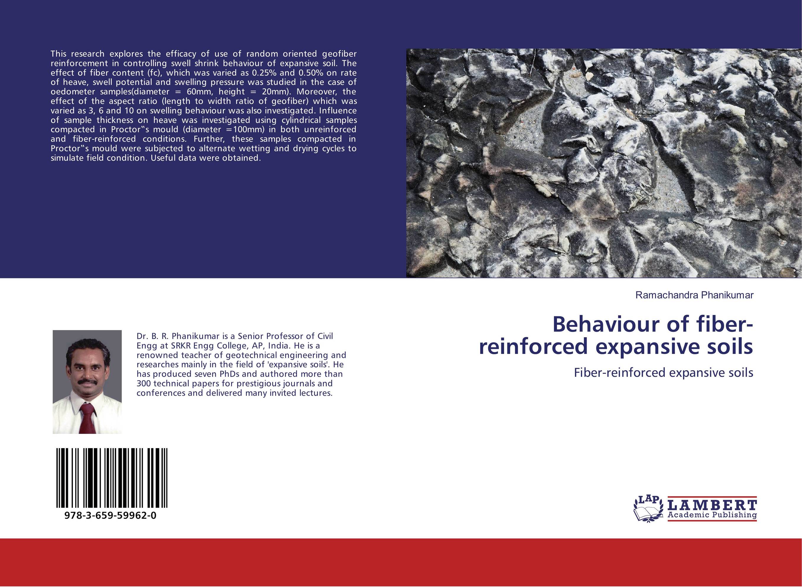 Behaviour of fiber-reinforced expansive soils. Fiber-reinforced expansive soils.