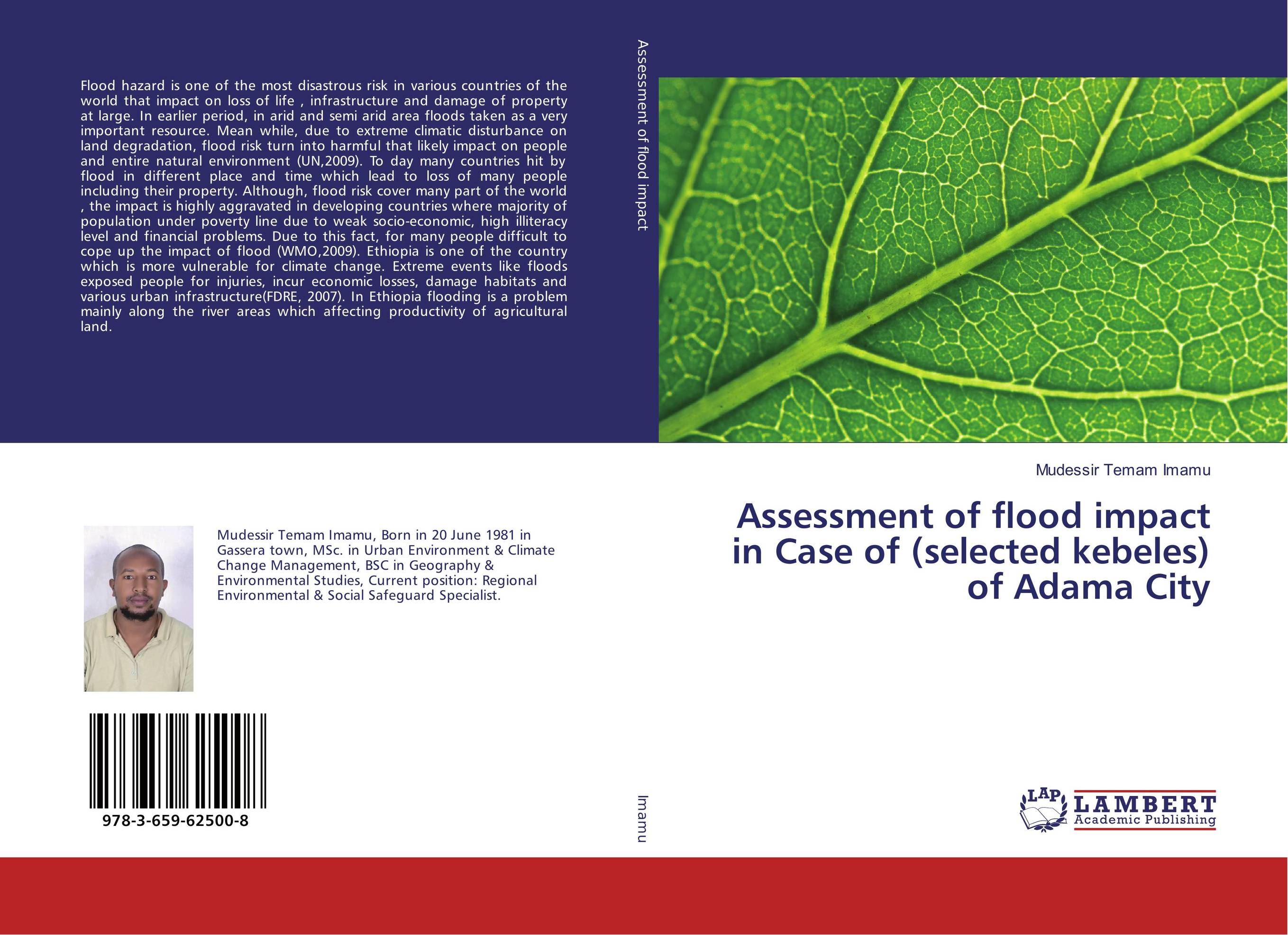 Assessment of flood impact in Case of (selected kebeles) of Adama City..