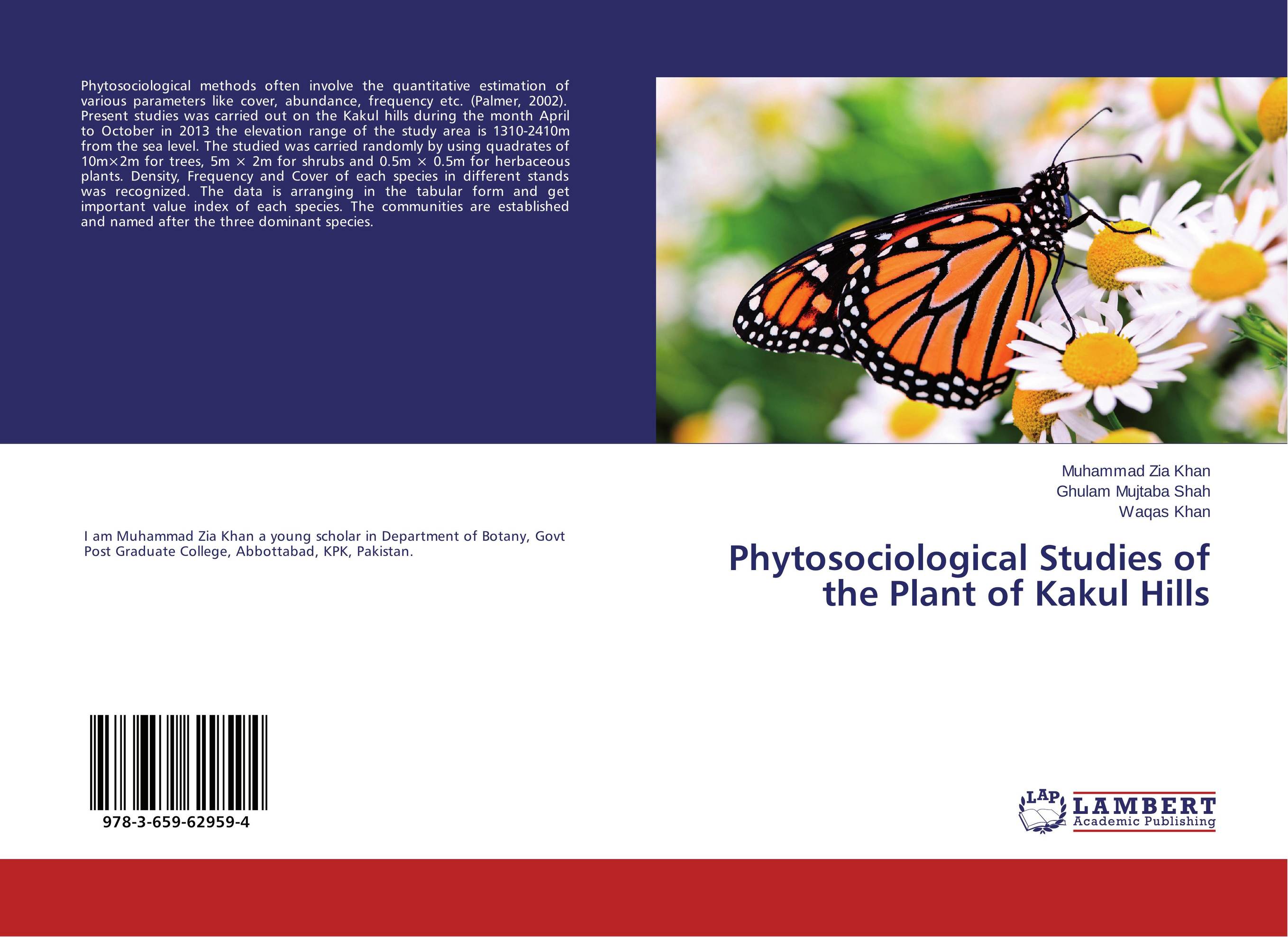 Phytosociological Studies of the Plant of Kakul Hills..