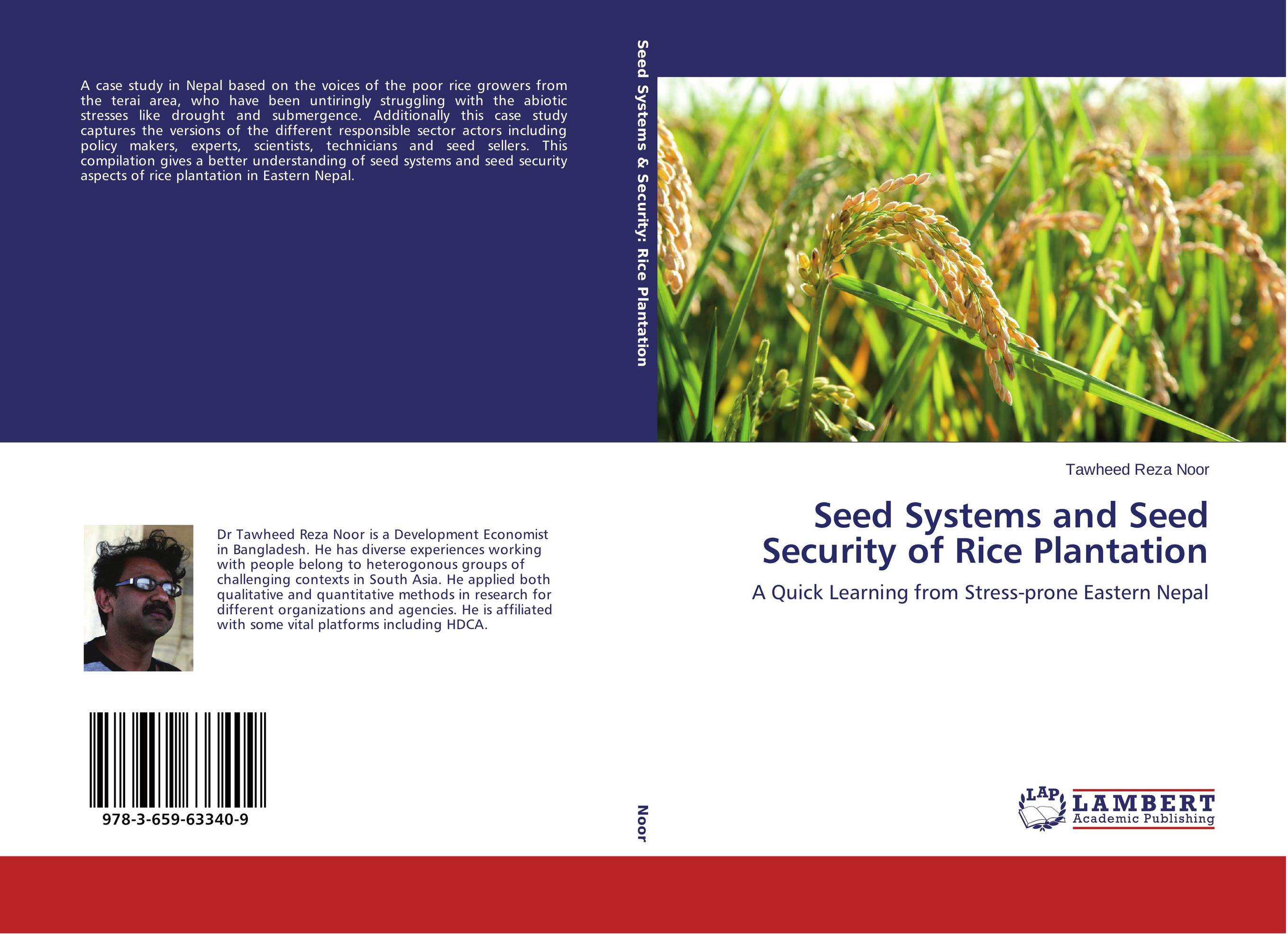Seed Systems and Seed Security of Rice Plantation. A Quick Learning from Stress-prone Eastern Nepal.