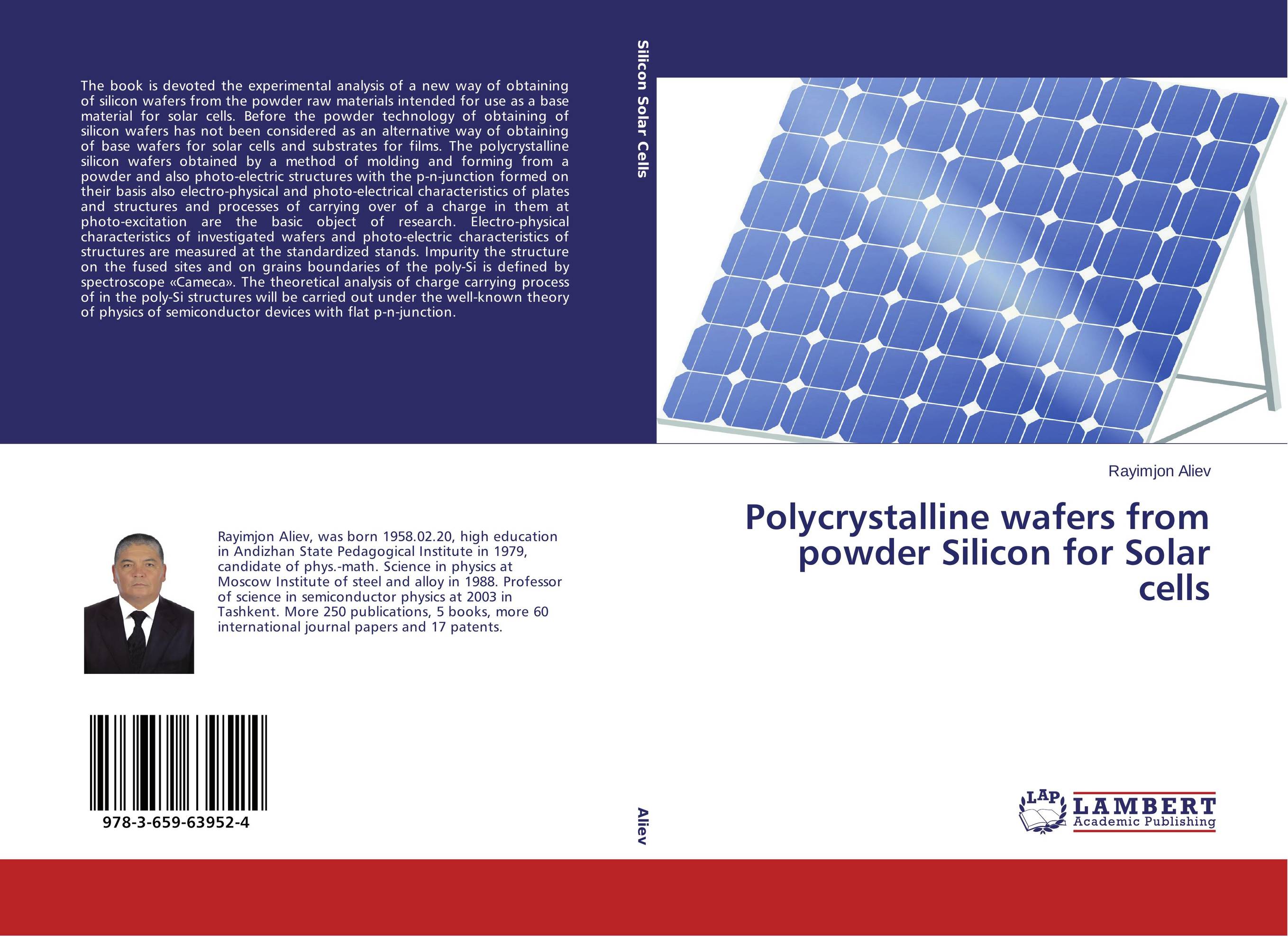 Polycrystalline wafers from powder Silicon for Solar cells..