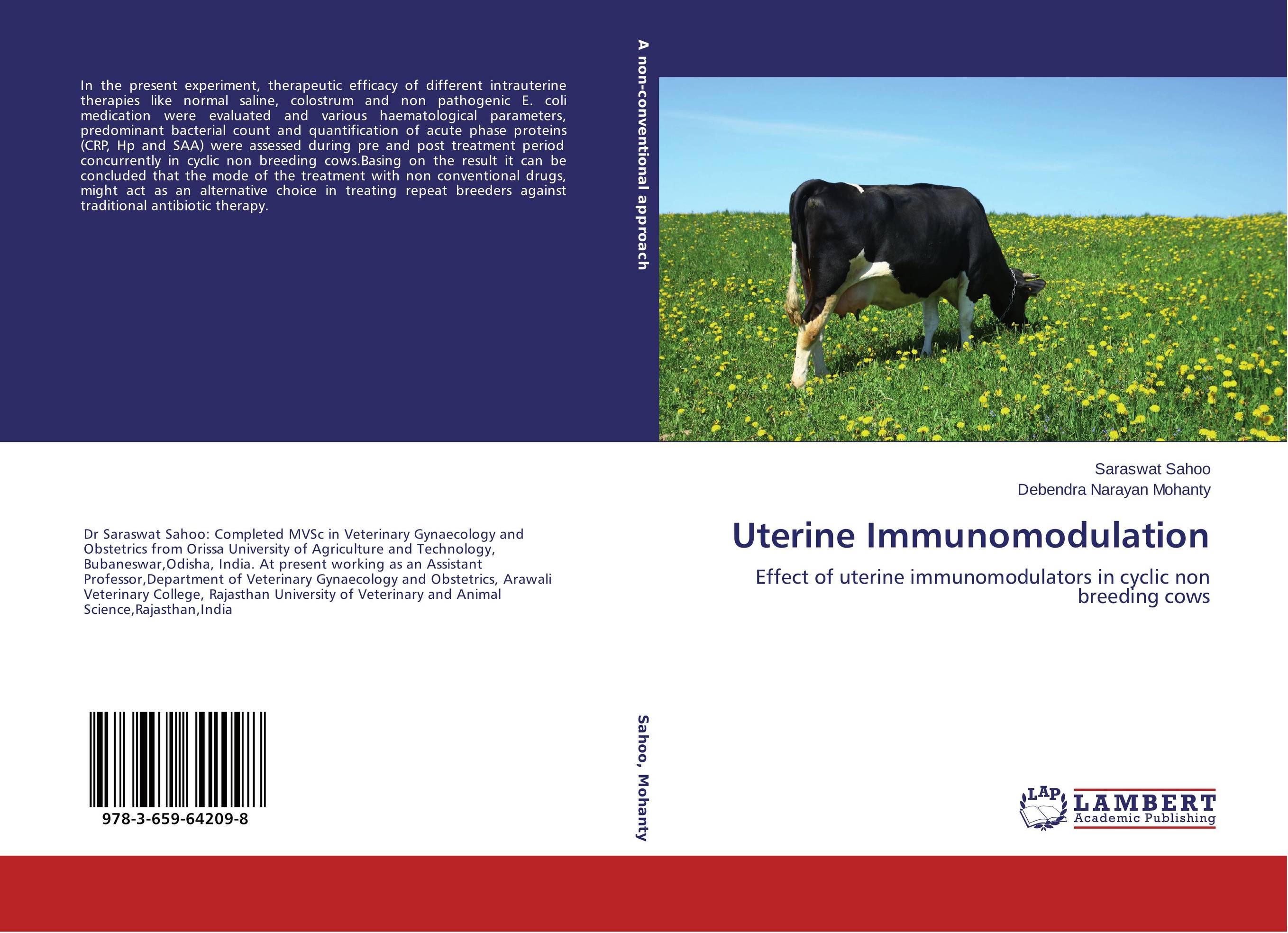 Uterine Immunomodulation. Effect of uterine immunomodulators in cyclic non breeding cows.