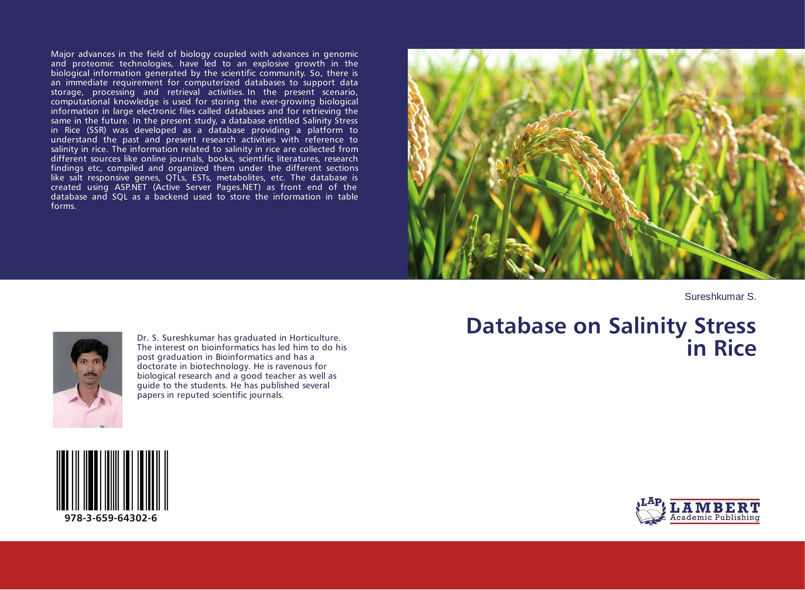 Database on Salinity Stress in Rice..
