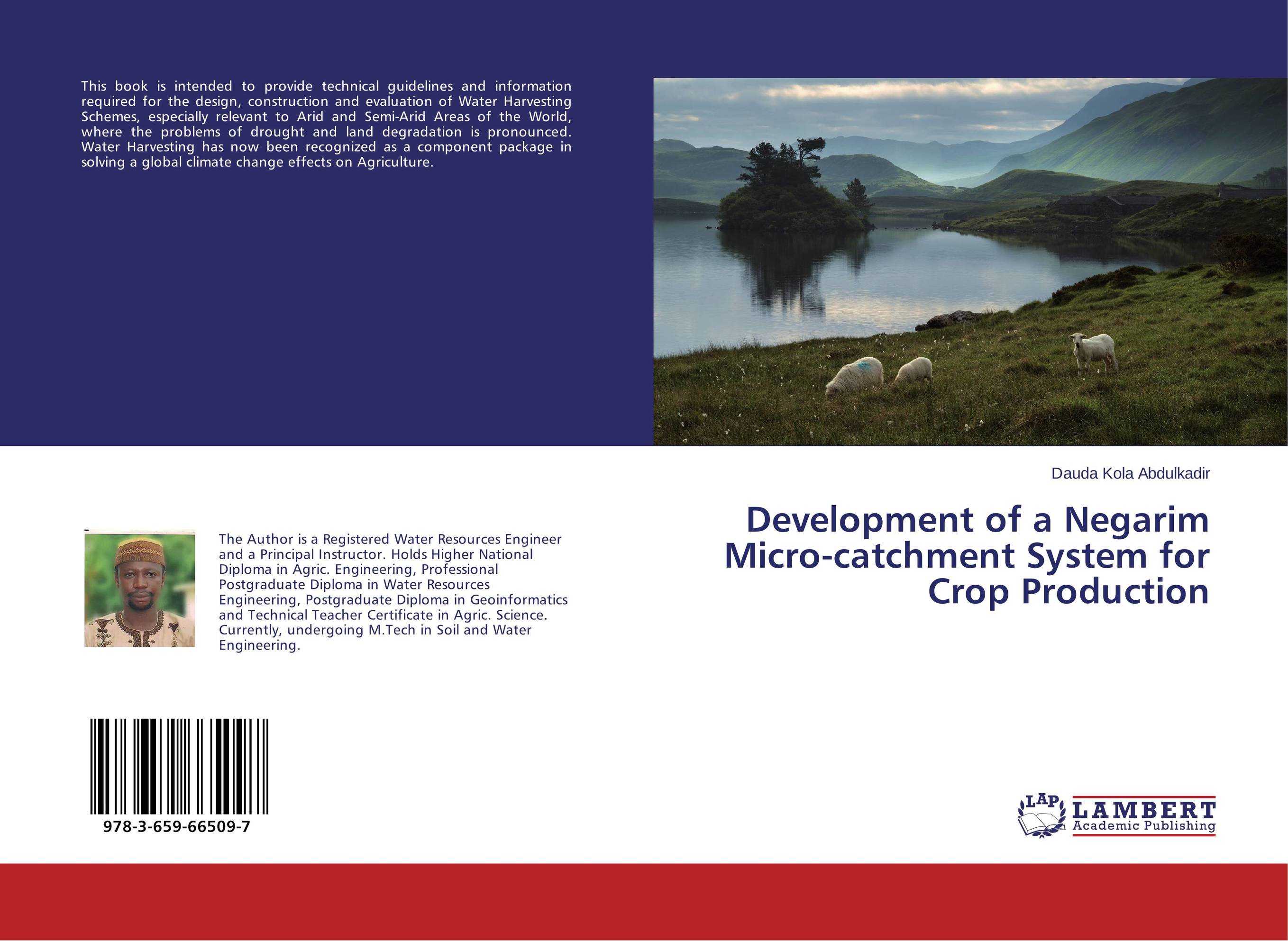 Development of a Negarim Micro-catchment System for Crop Production..