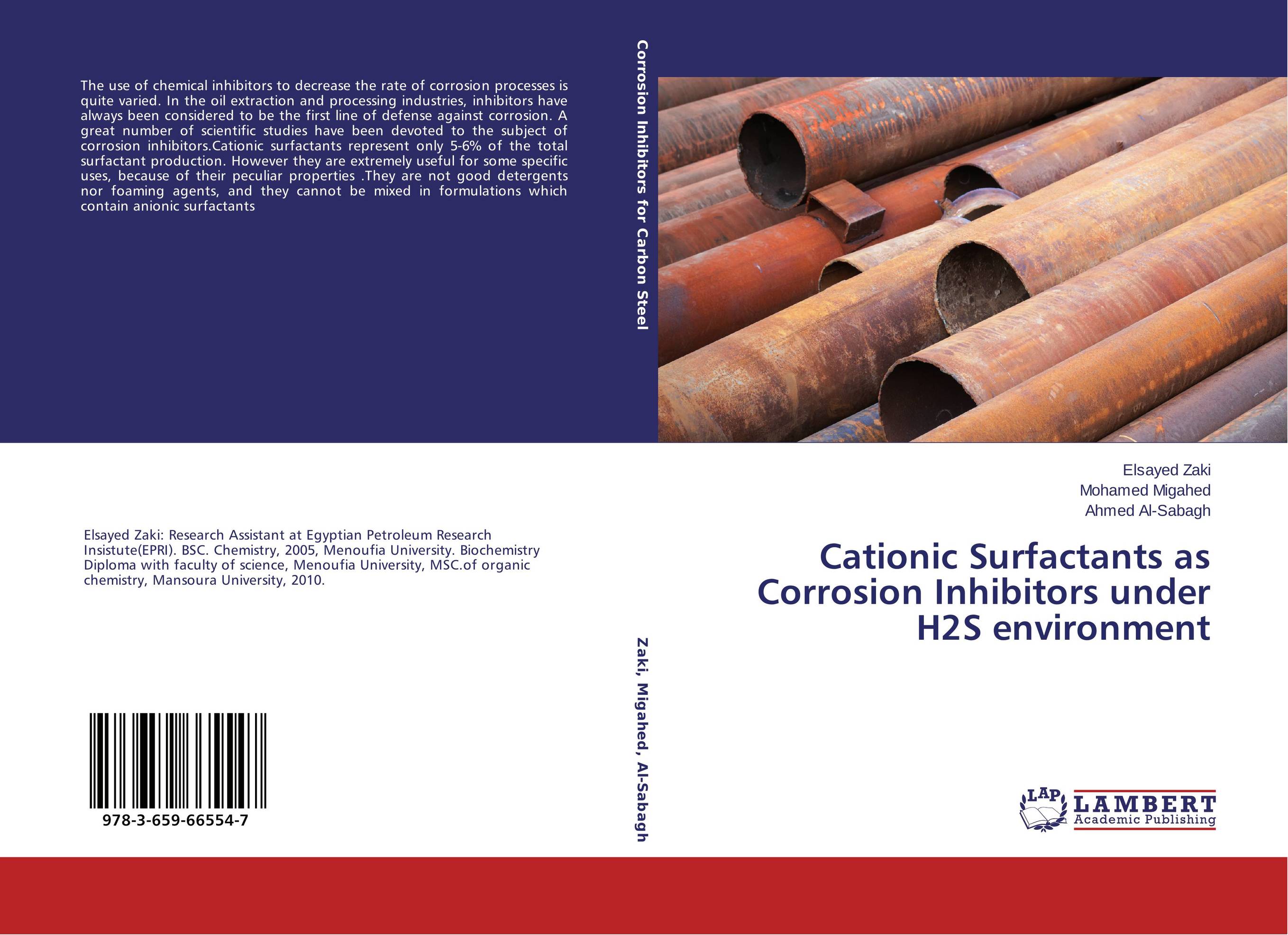 Cationic Surfactants as Corrosion Inhibitors under H2S environment..