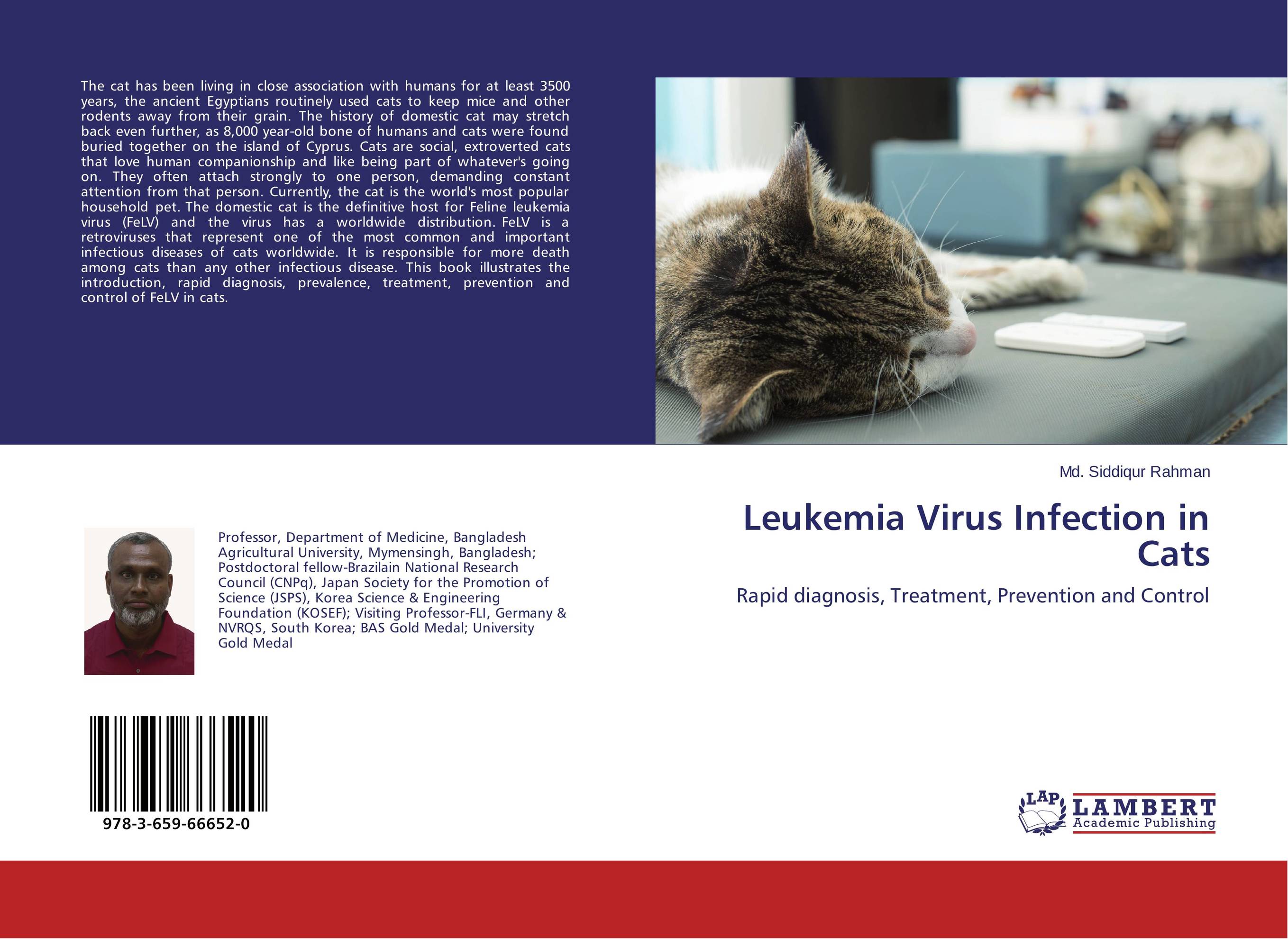 Leukemia Virus Infection in Cats. Rapid diagnosis, Treatment, Prevention and Control.