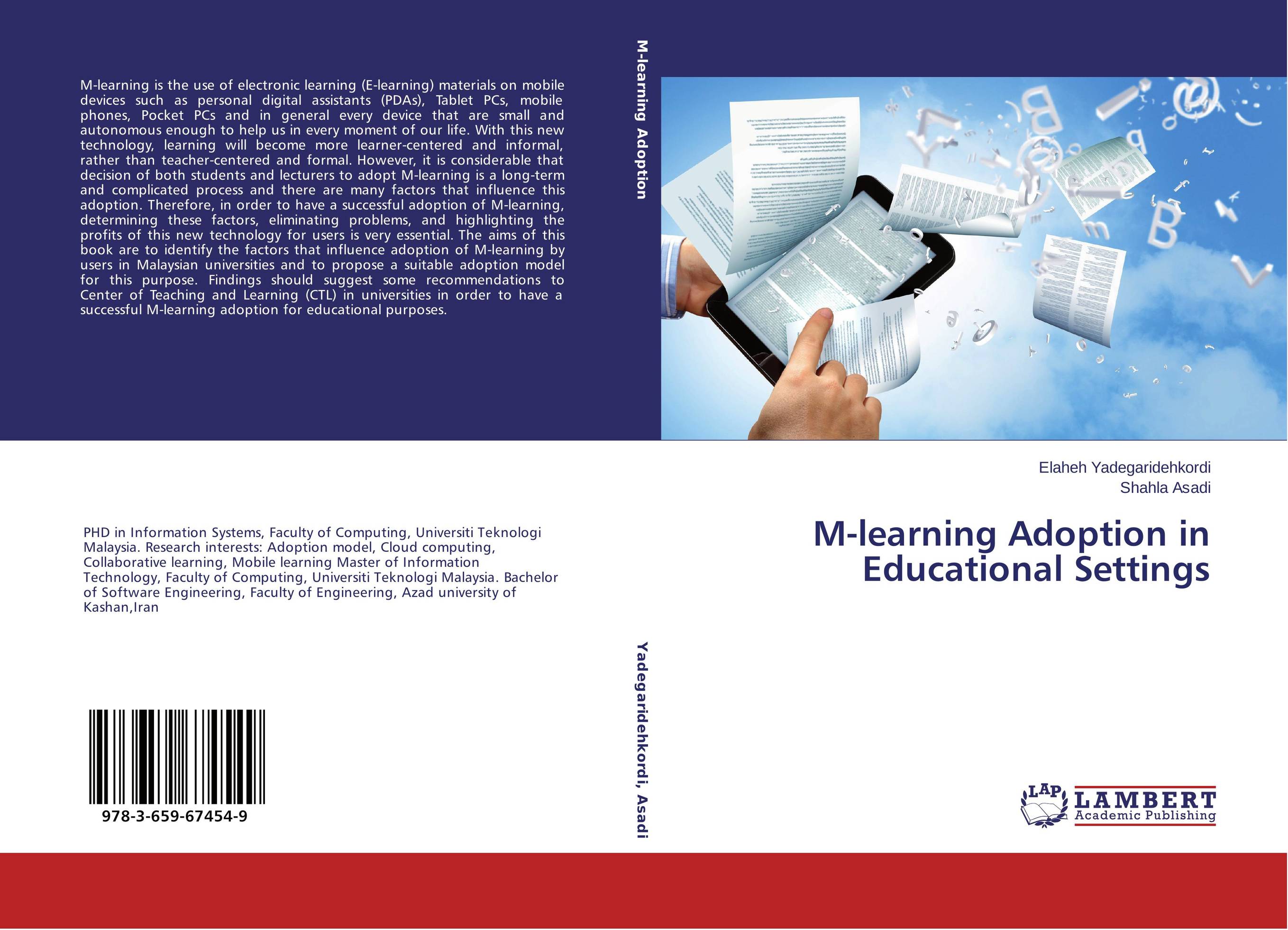 M-learning Adoption in Educational Settings..