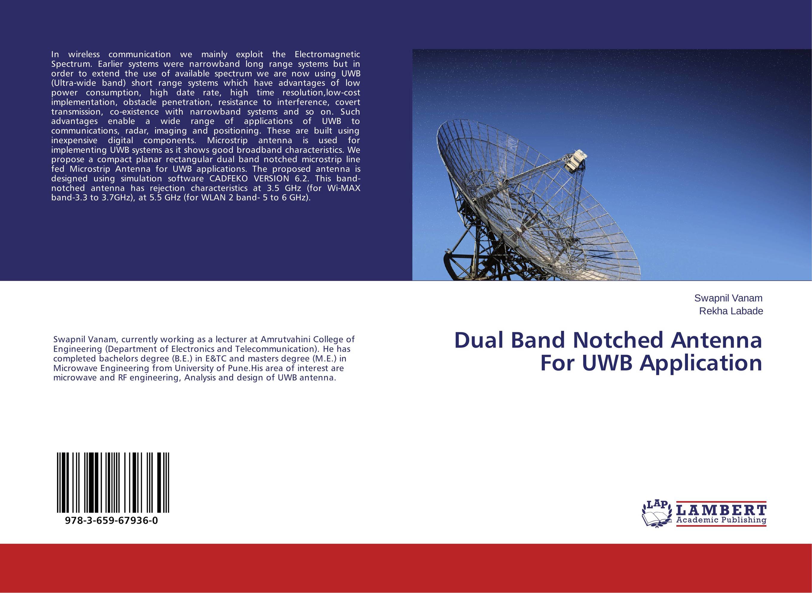 Dual Band Notched Antenna For UWB Application..