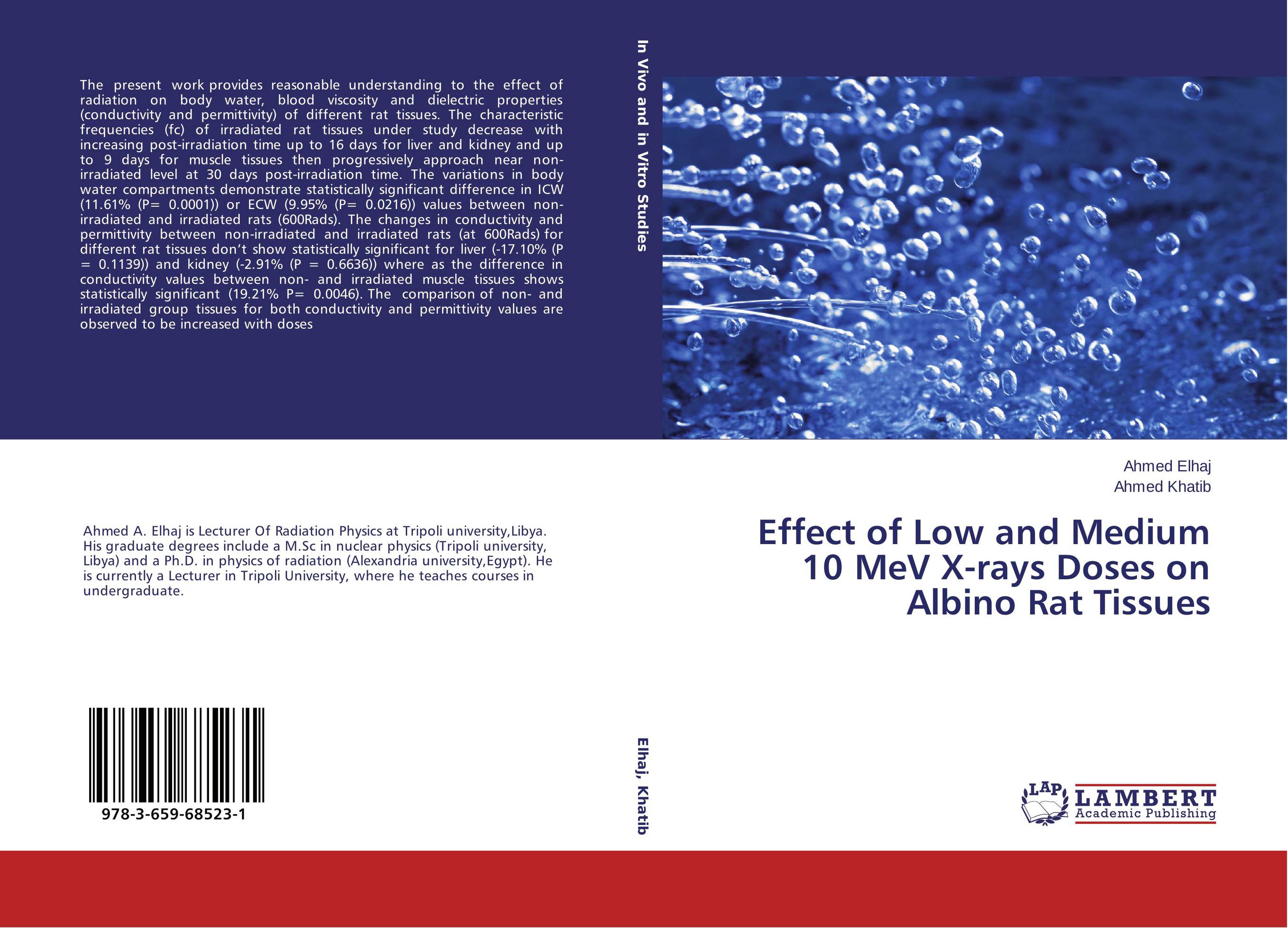 Effect of Low and Medium 10 MeV X-rays Doses on Albino Rat Tissues..