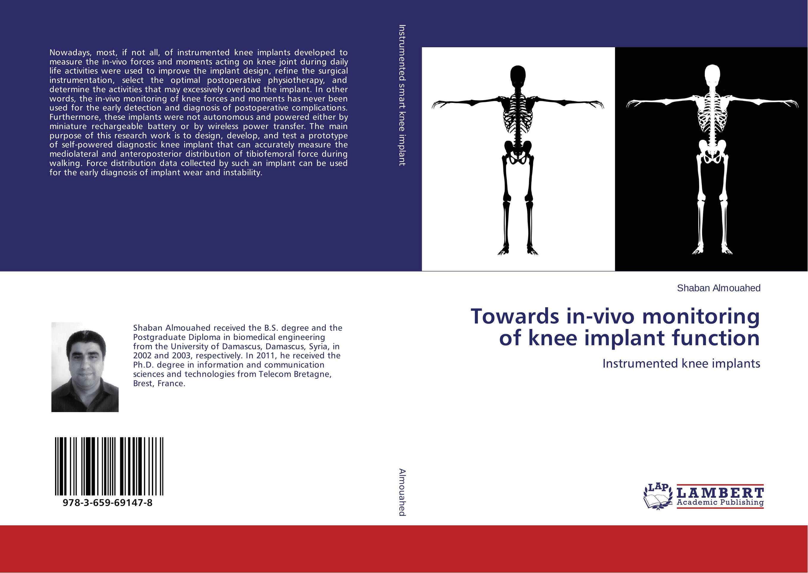 Towards in-vivo monitoring of knee implant function. Instrumented knee implants.