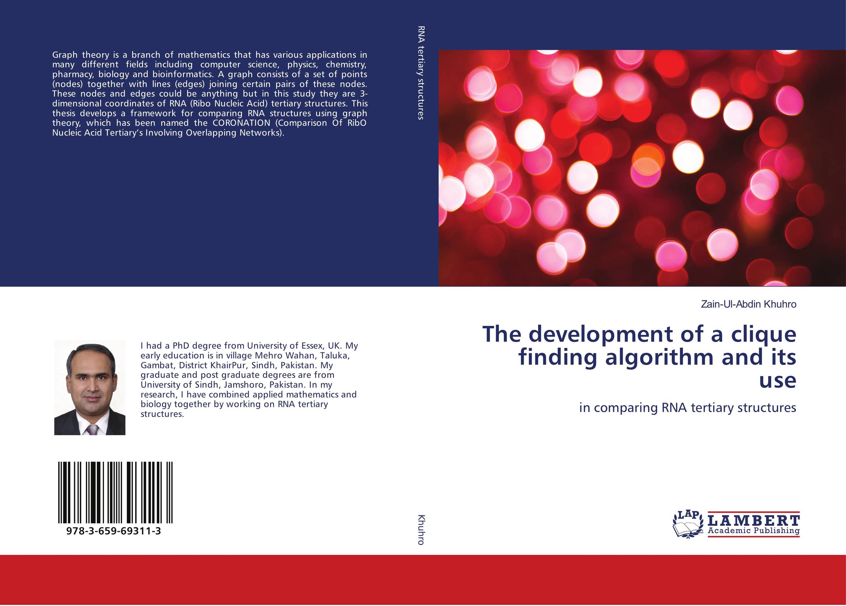 The development of a clique finding algorithm and its use. In comparing RNA tertiary structures.