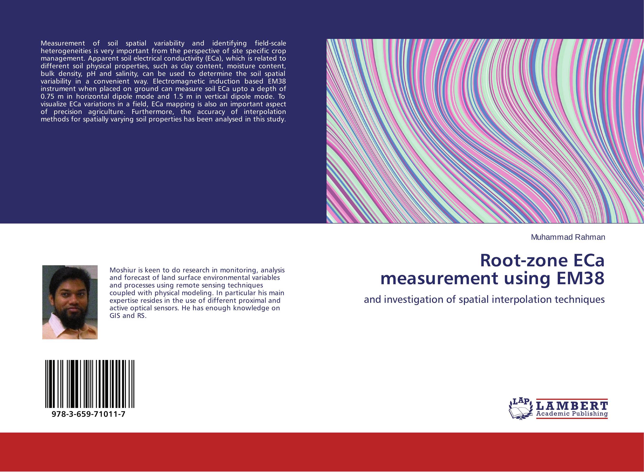 Root-zone ECa measurement using EM38. And investigation of spatial interpolation techniques.