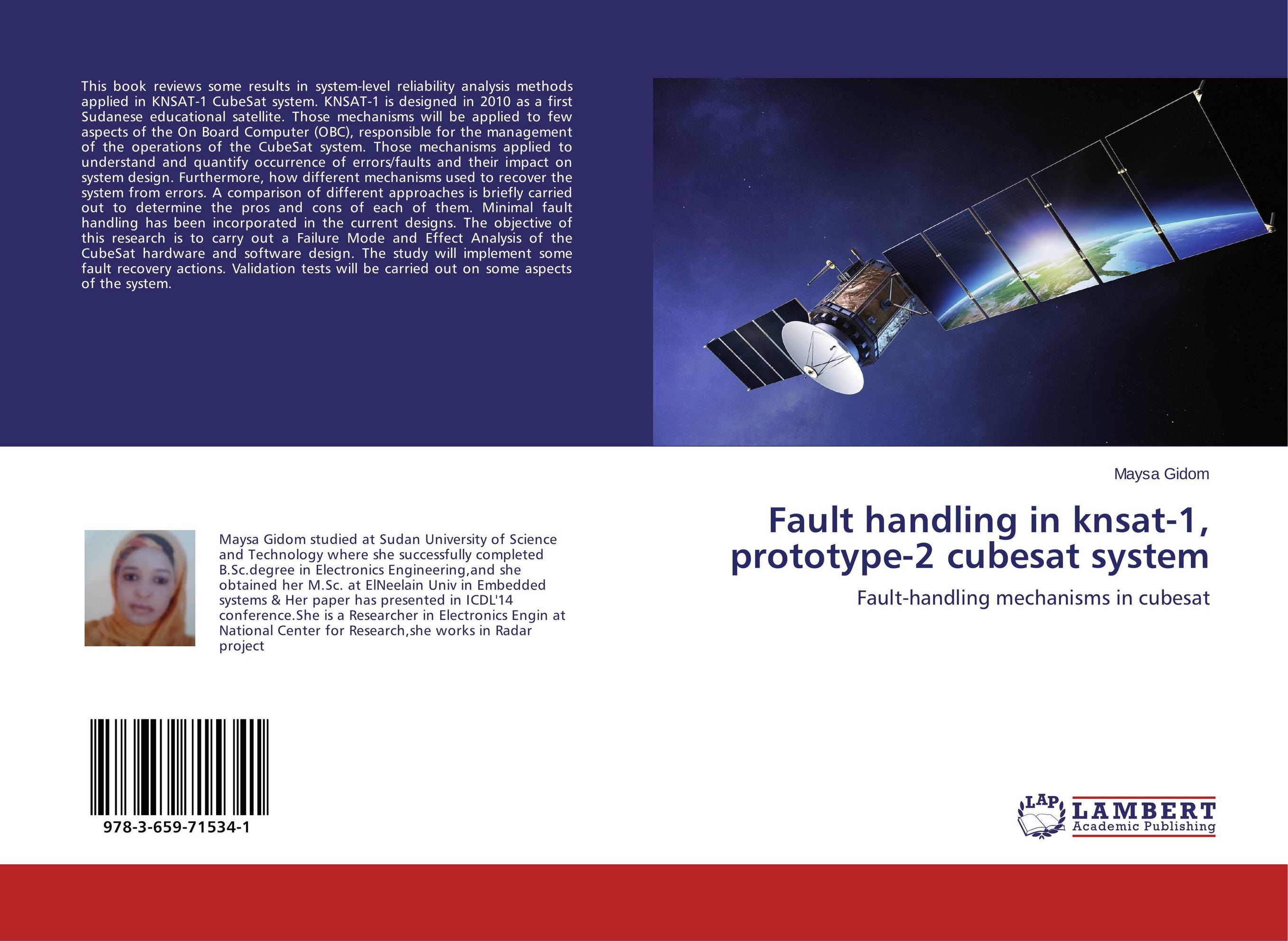 Fault handling in knsat-1, prototype-2 cubesat system. Fault-handling mechanisms in cubesat.