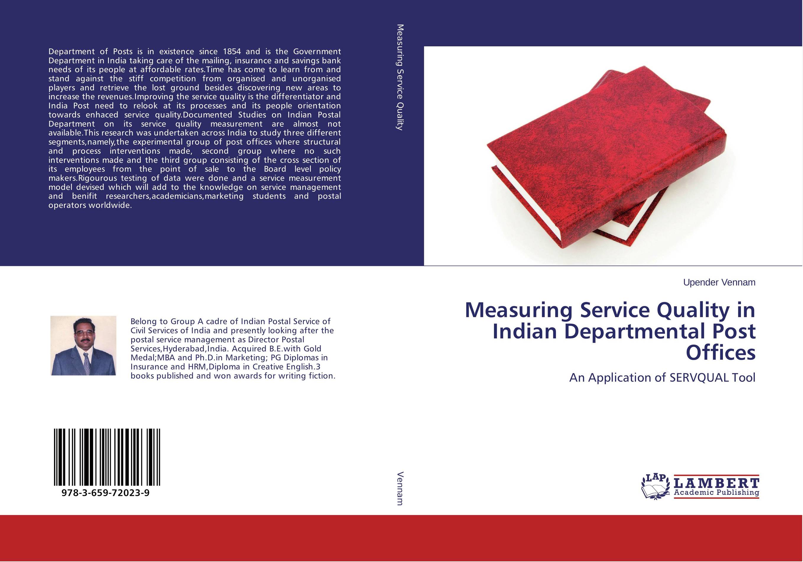 Measurement of service quality. Students book measurement.