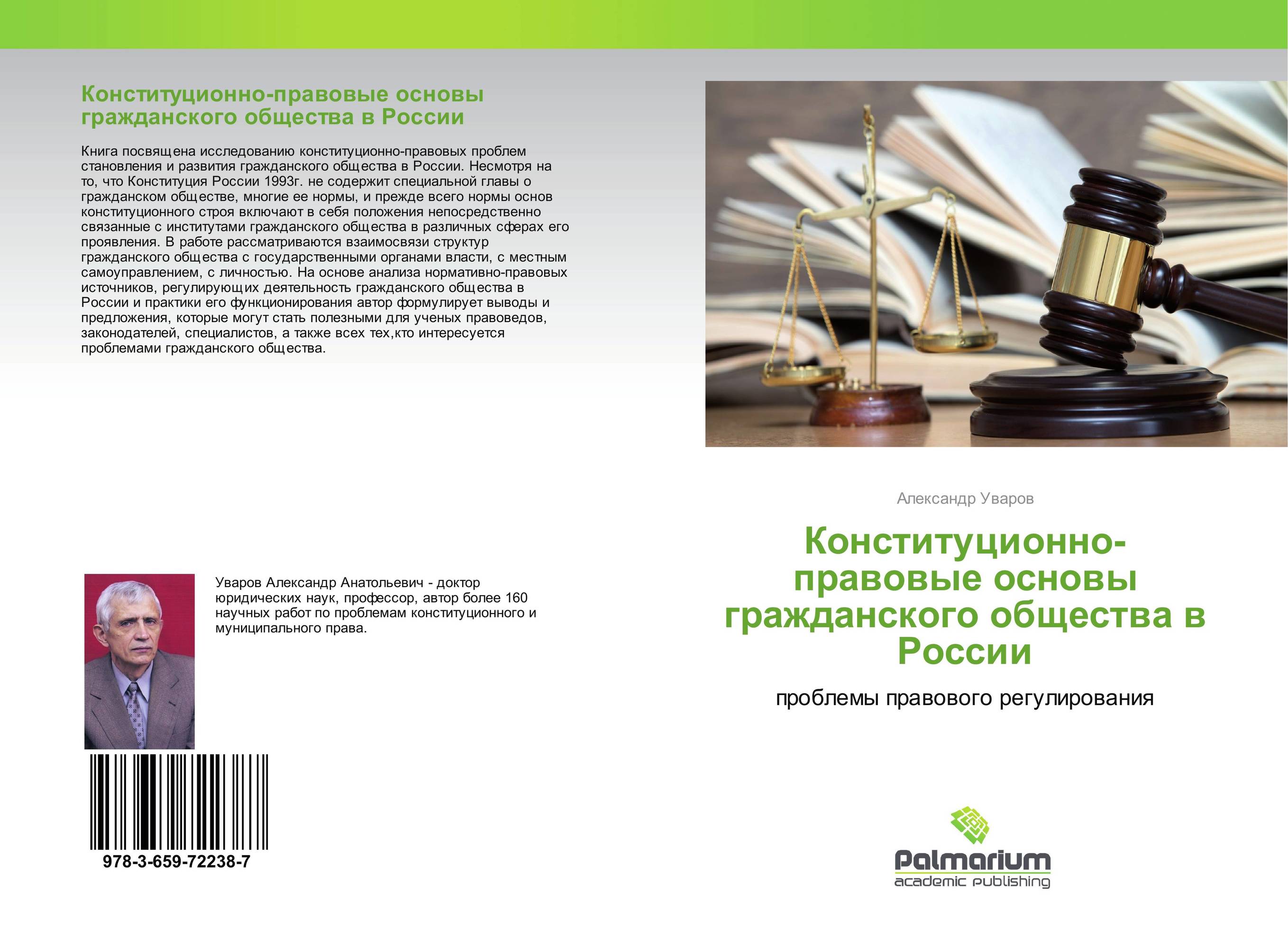 Конституционно-правовые основы гражданского общества в России. Проблемы правового регулирования.
