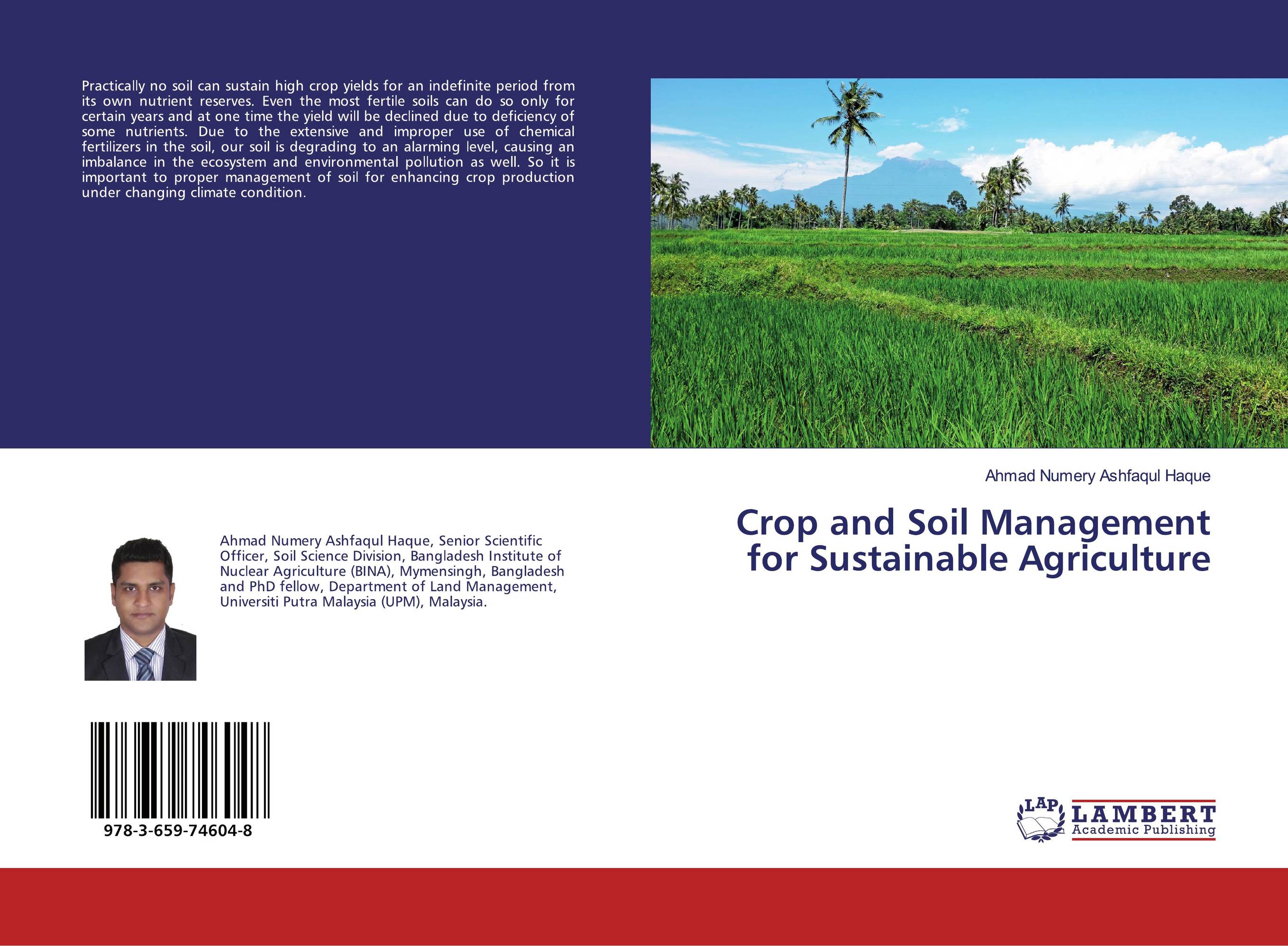 Crop and Soil Management for Sustainable Agriculture..